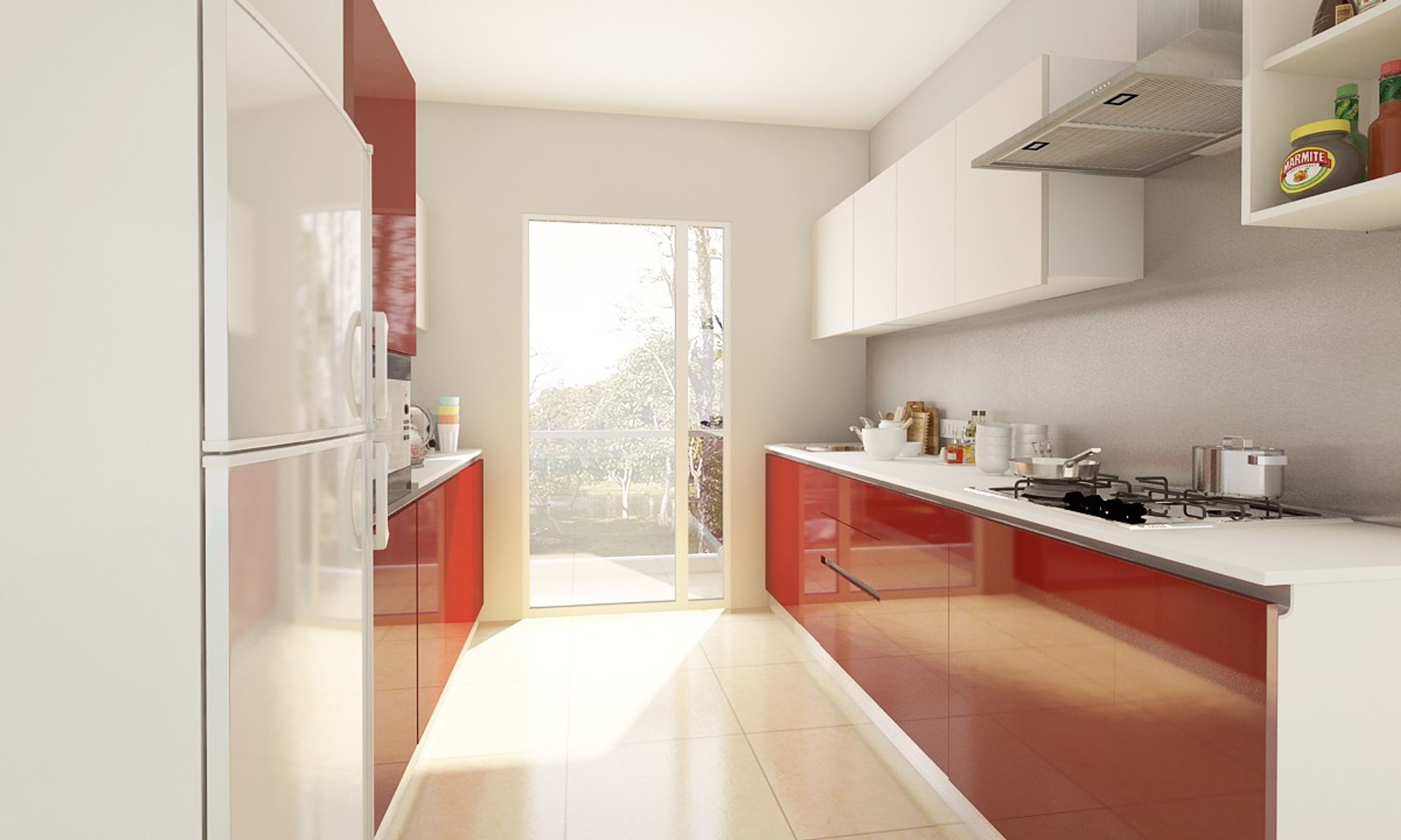 Addison Parallel Kitchen