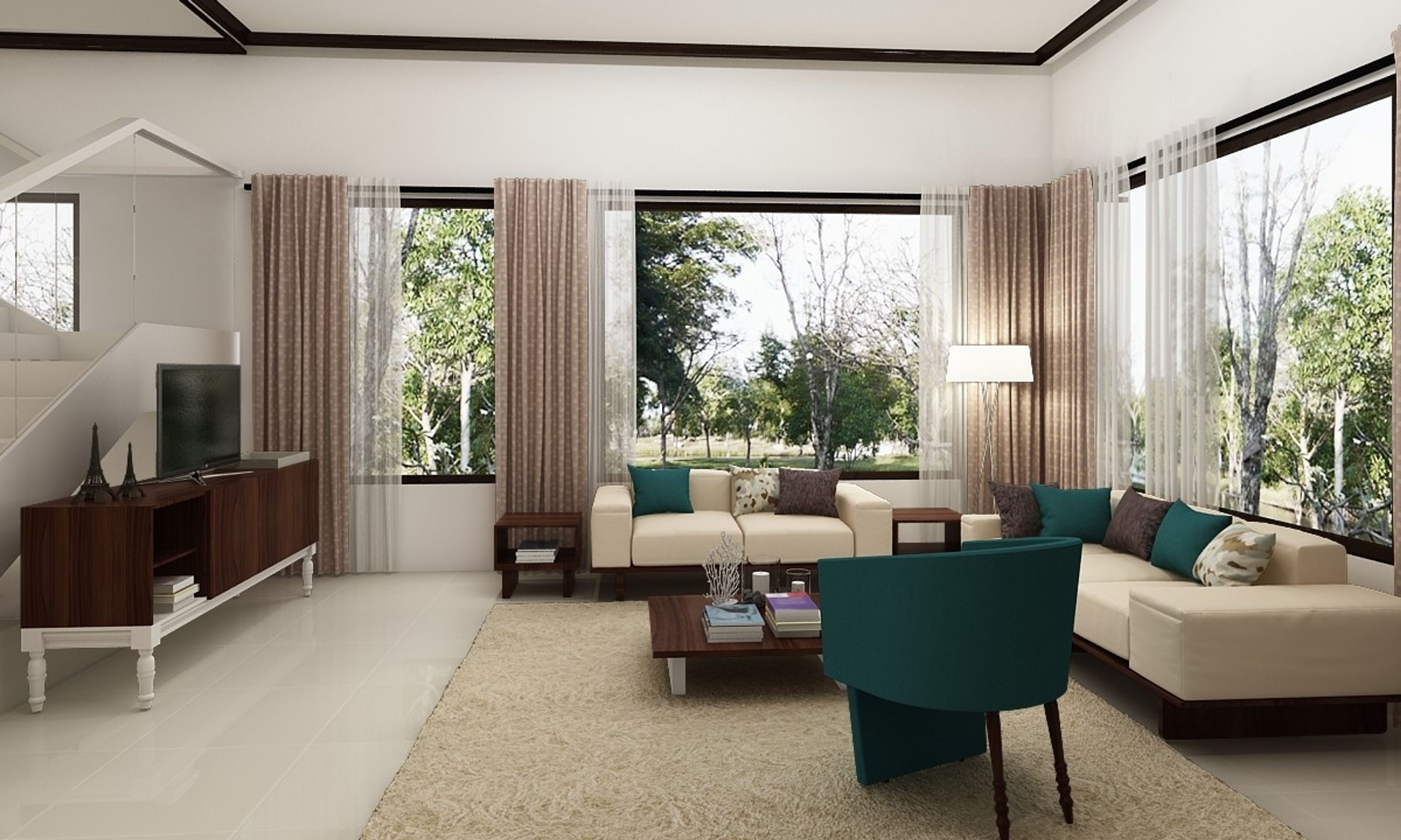 Classical Chic Living Room