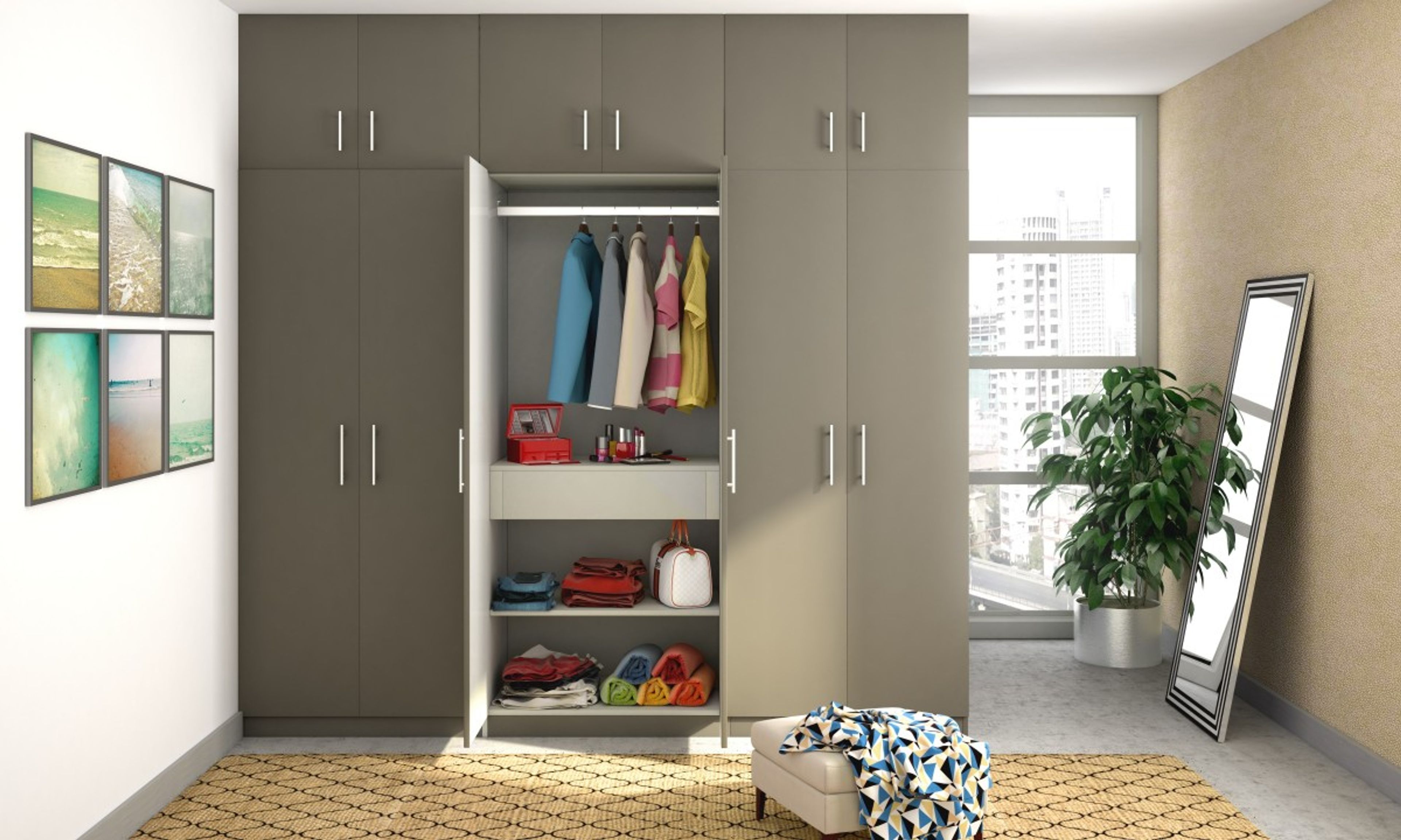Veronica Wardrobe With Loft