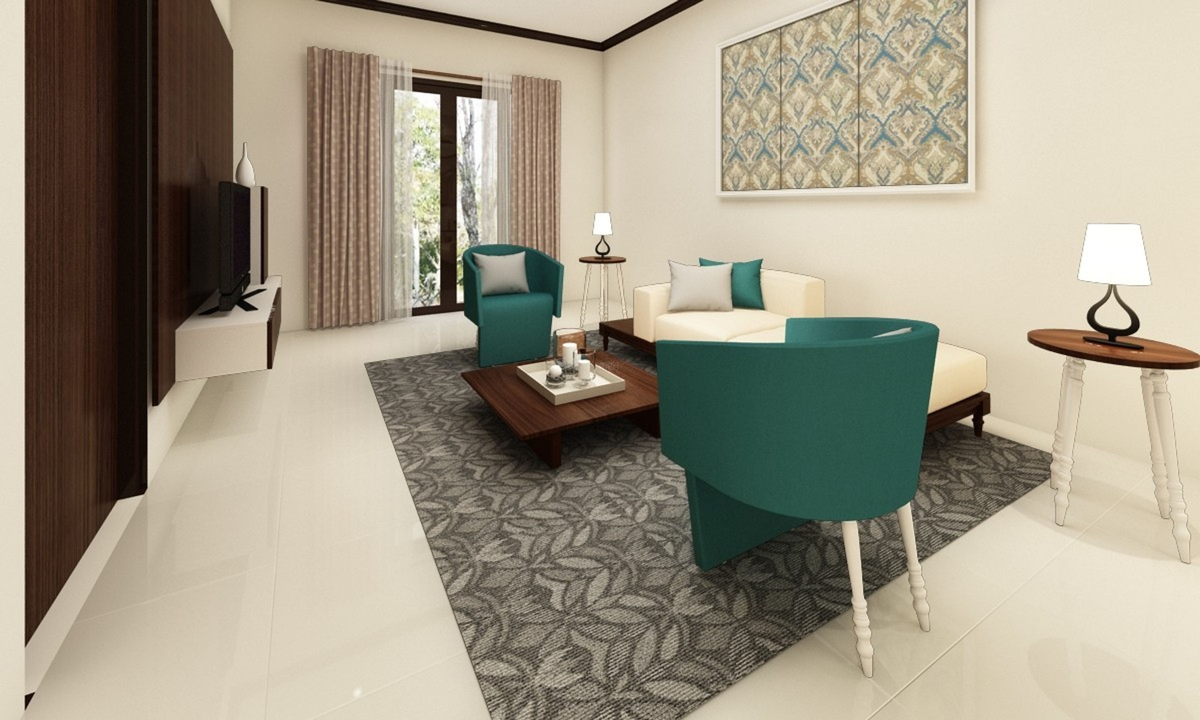 Elegant Classical Living Room