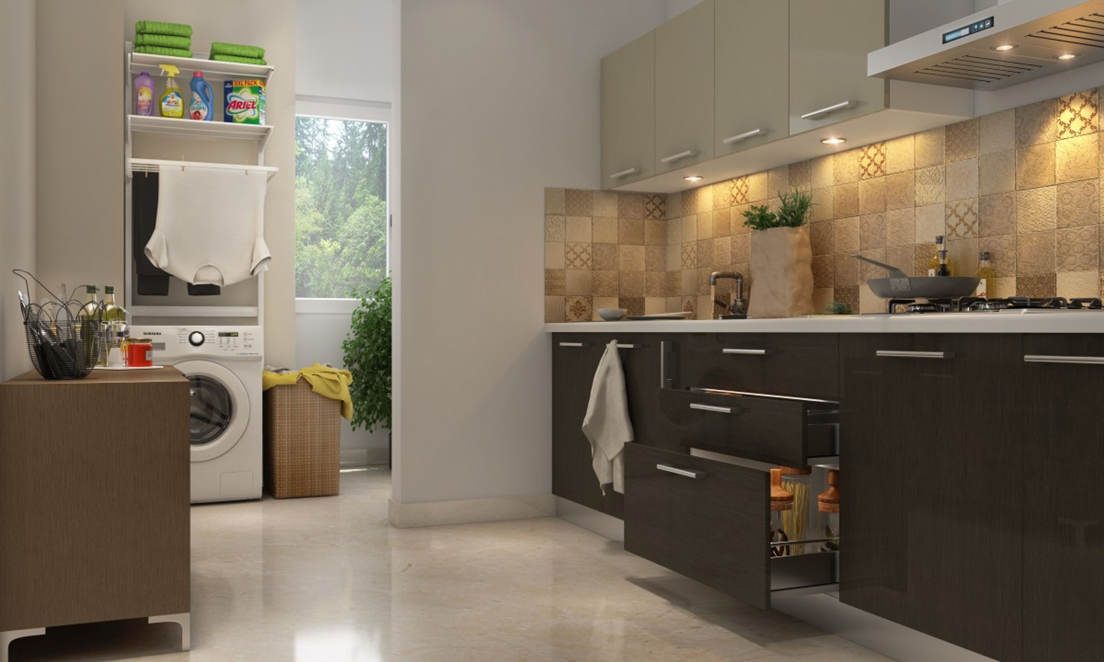Agnes Straight Modular Kitchen