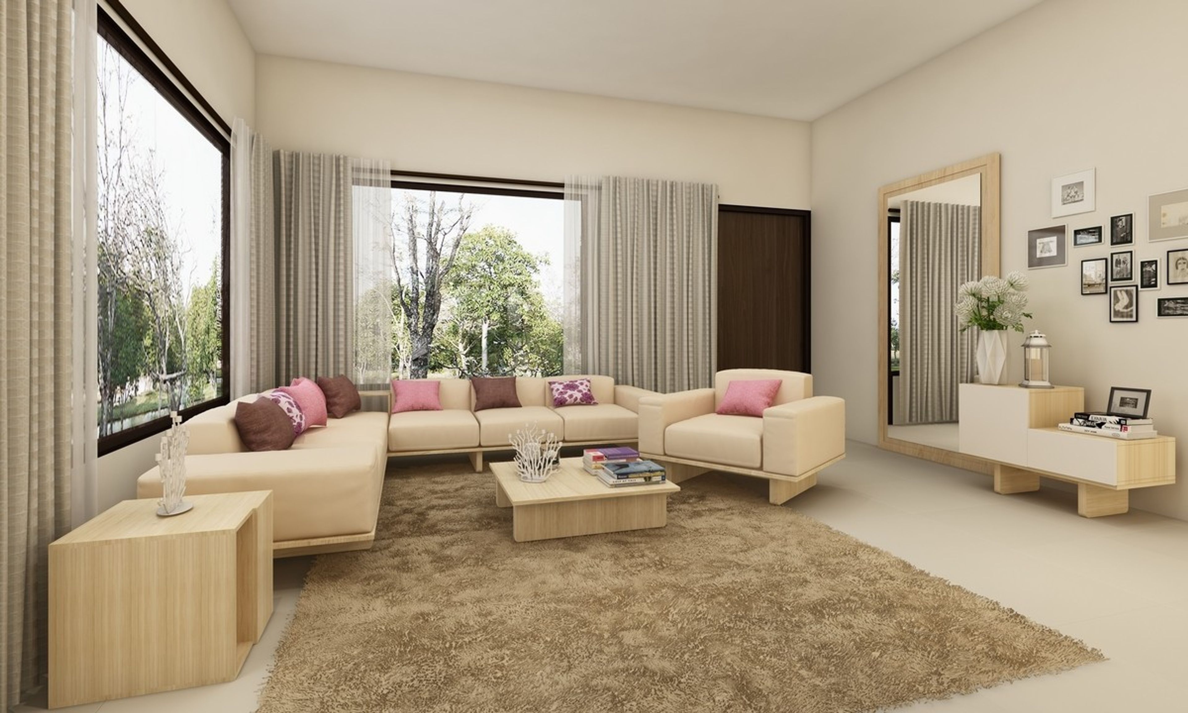 Classy Contemporary Living Room