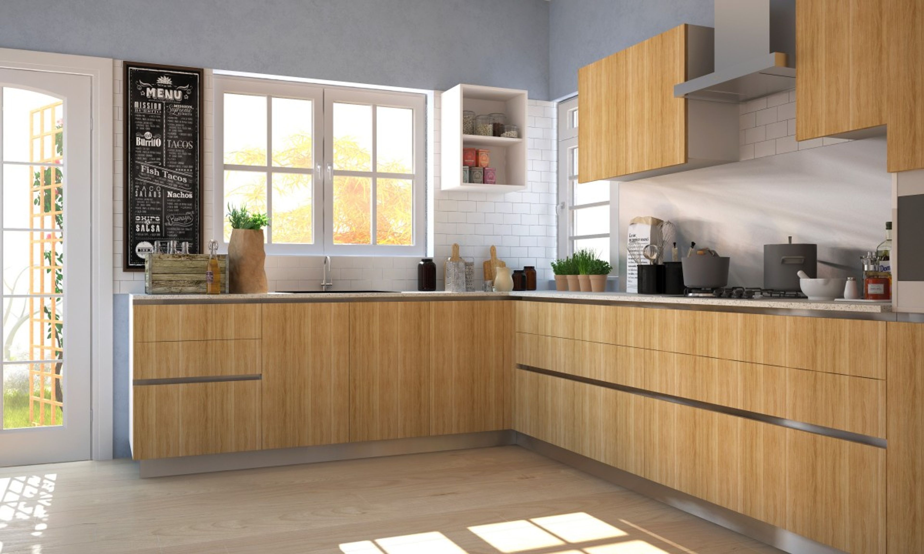 Shelby L Shaped Kitchen