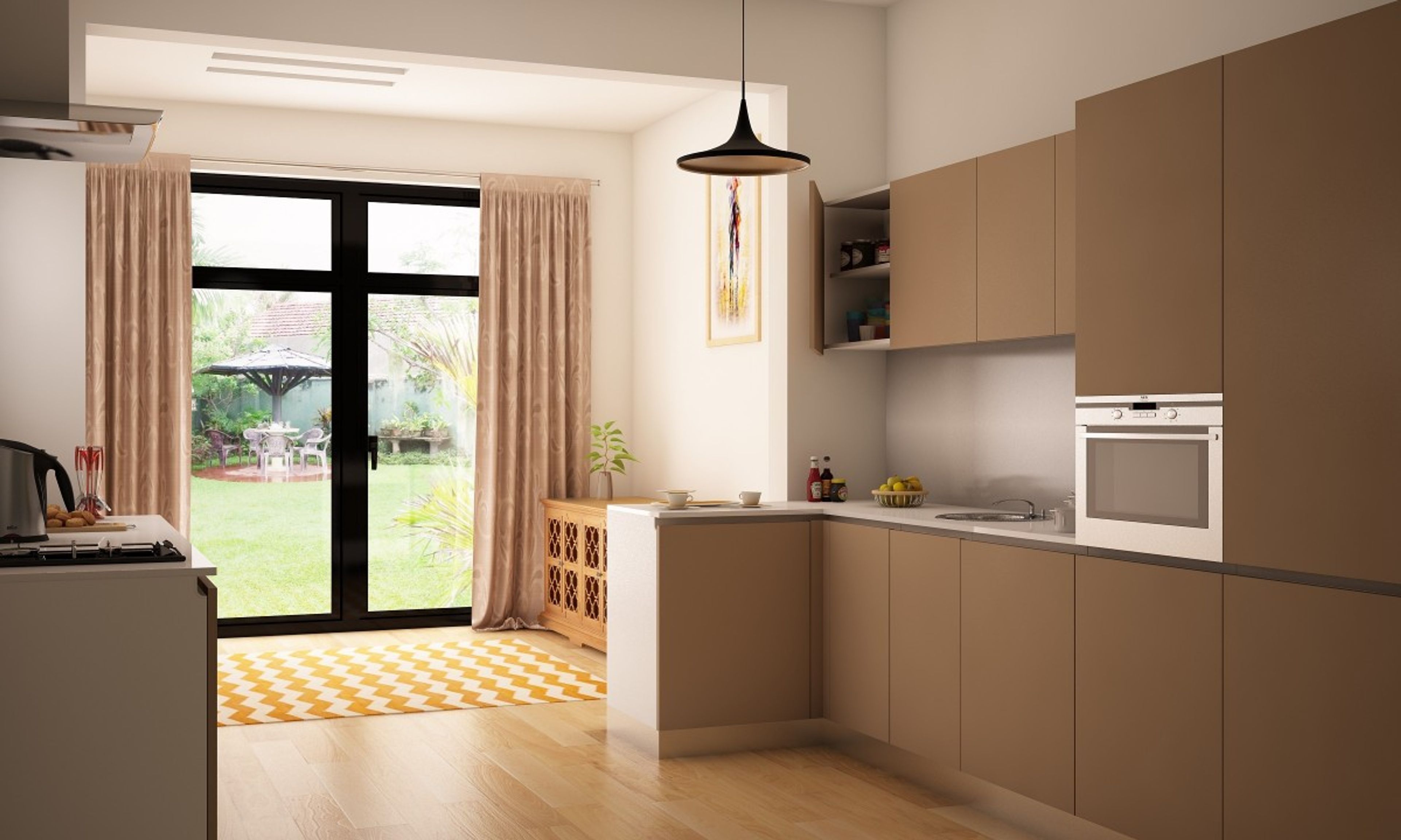 Shelby L Shaped Kitchen