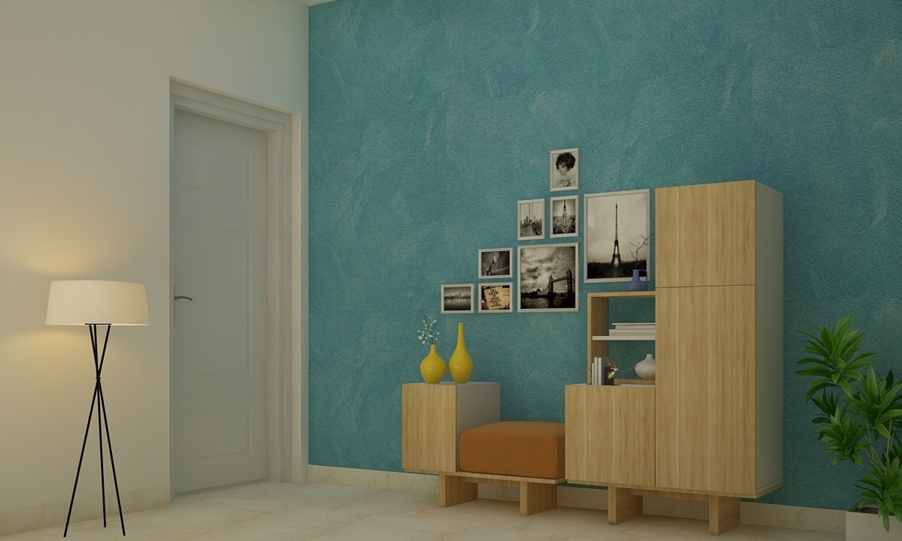 Urban Contemporary Living Room