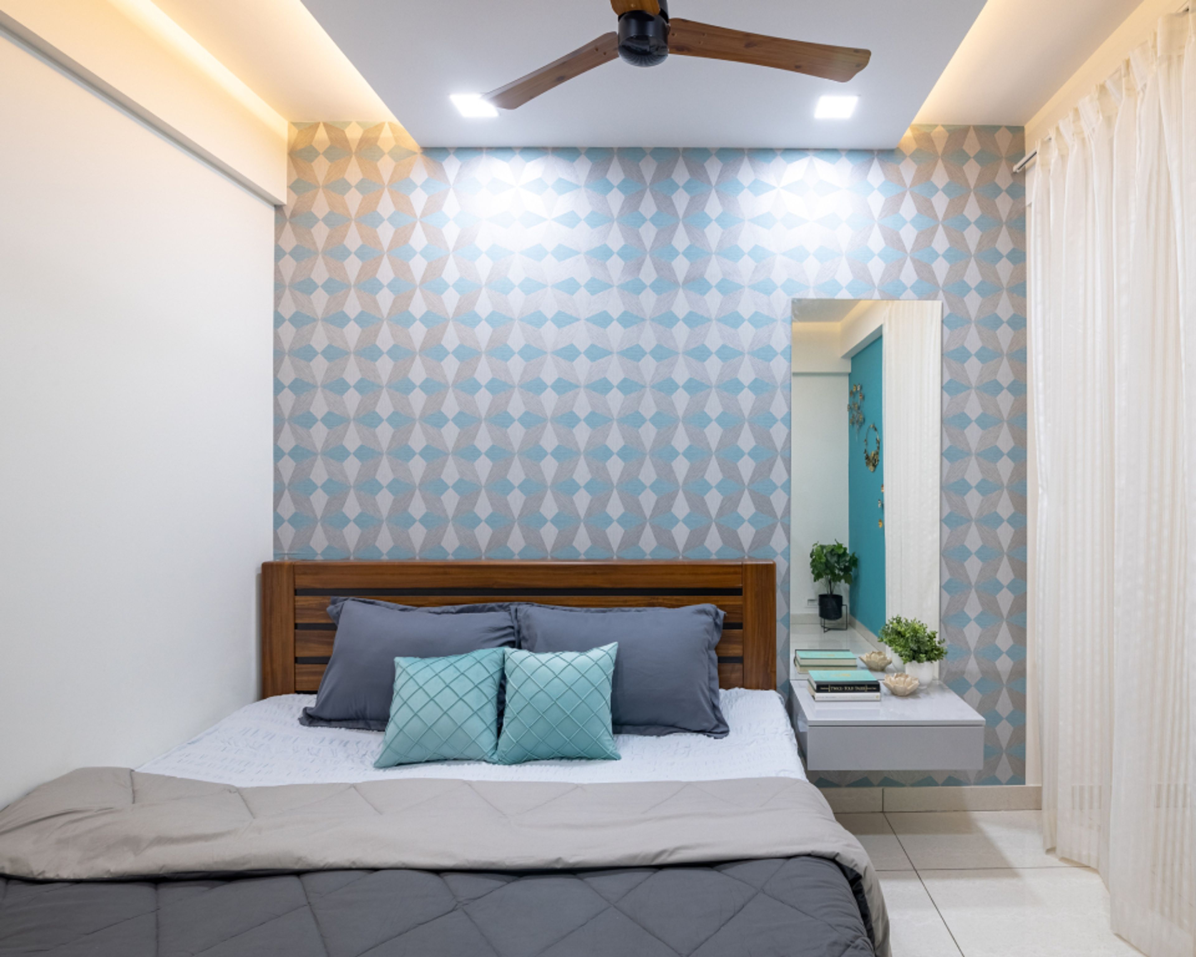 Simple False Ceiling For Bedroom