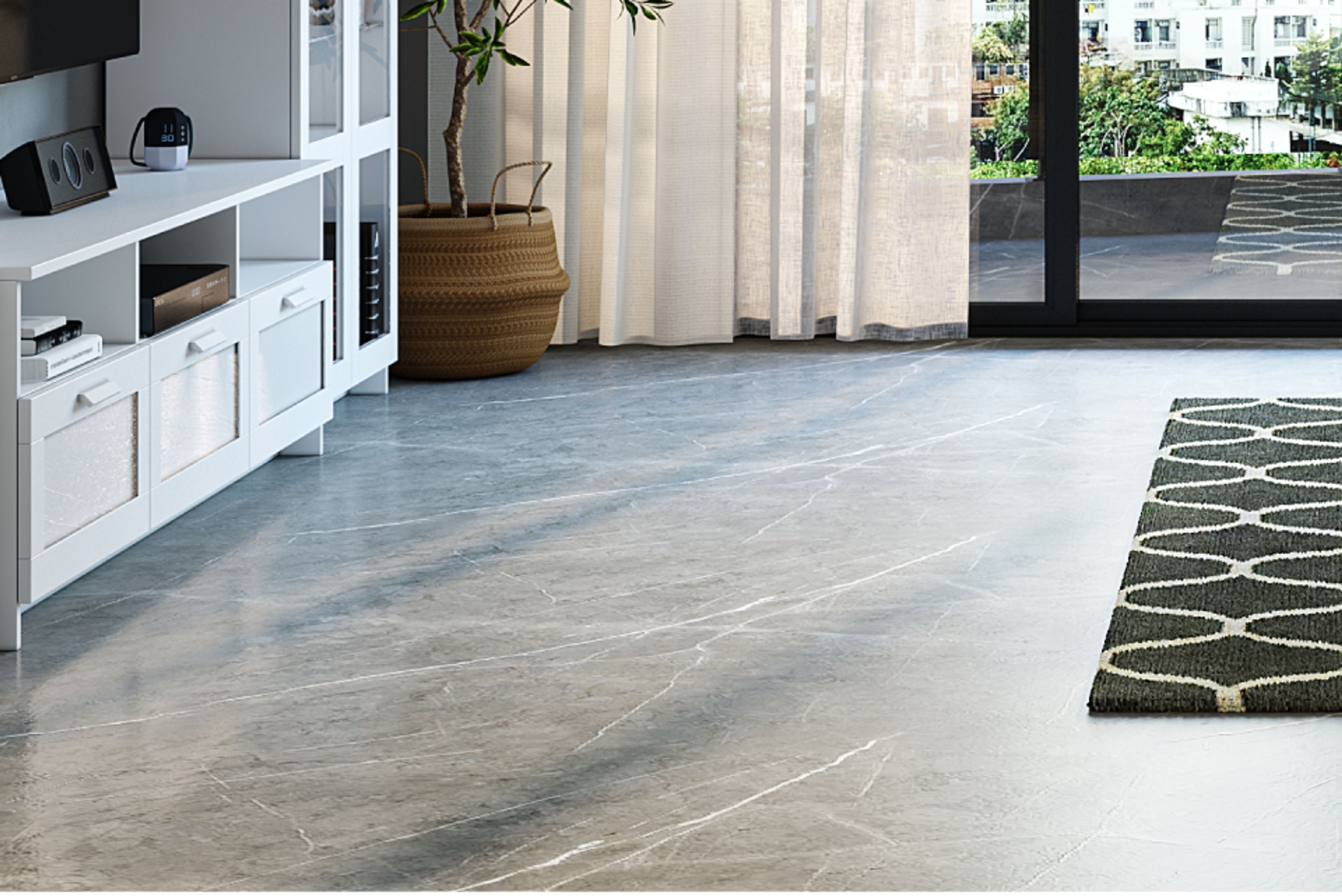 Grey Marble Floor Tile Design - Livspace