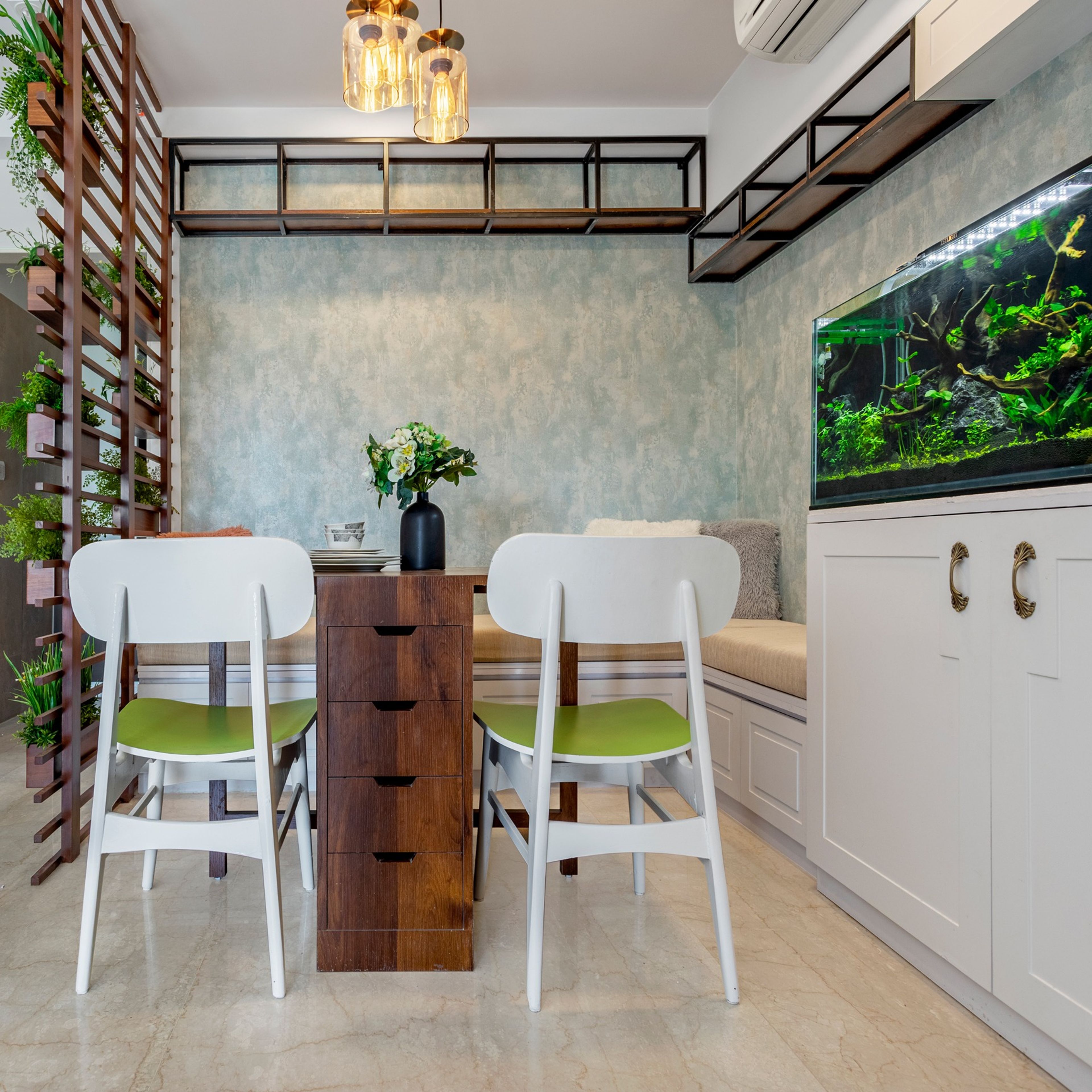 Light-Coloured Textured Wallpaper - Livspace