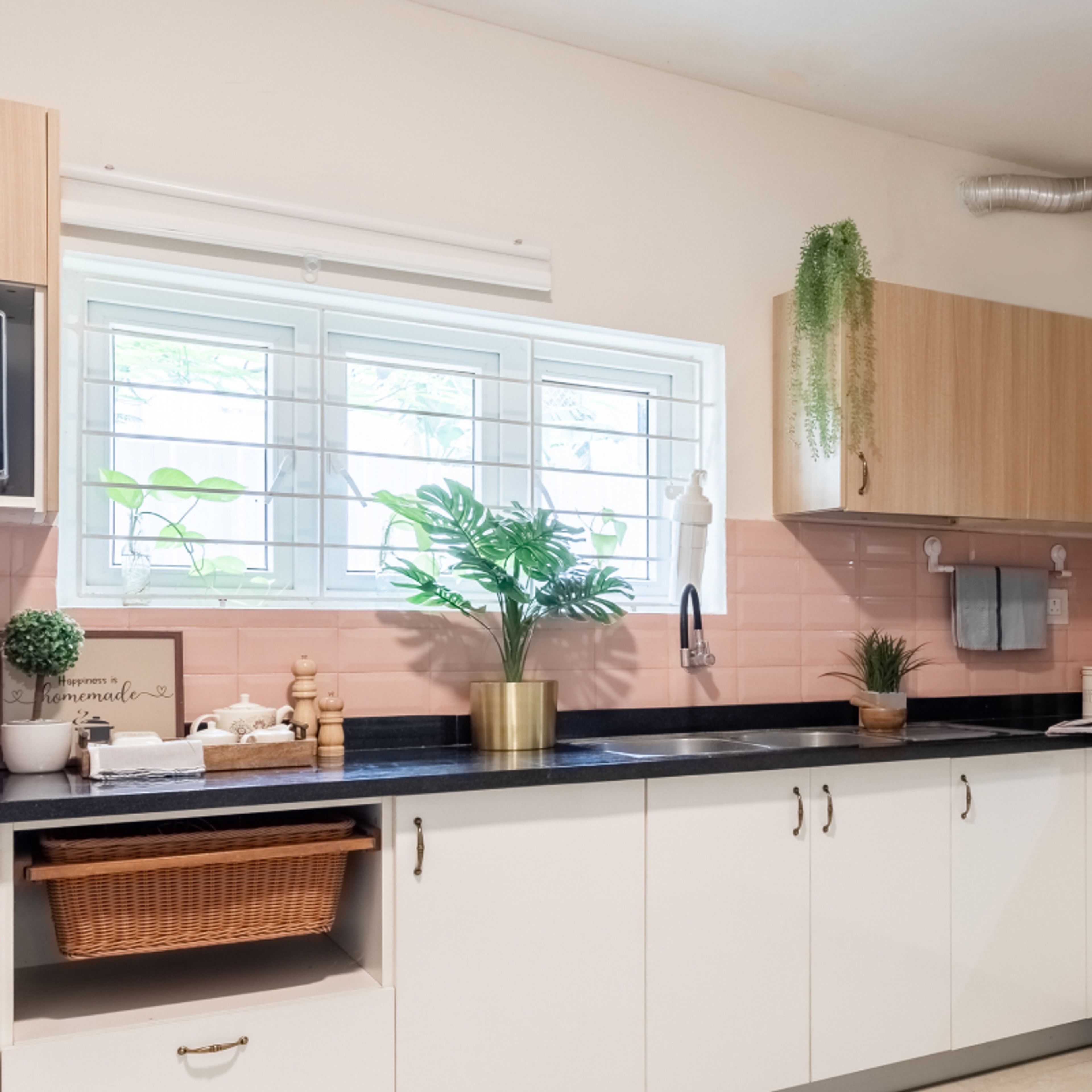 White Sliding Windown With Shutters - Livspace