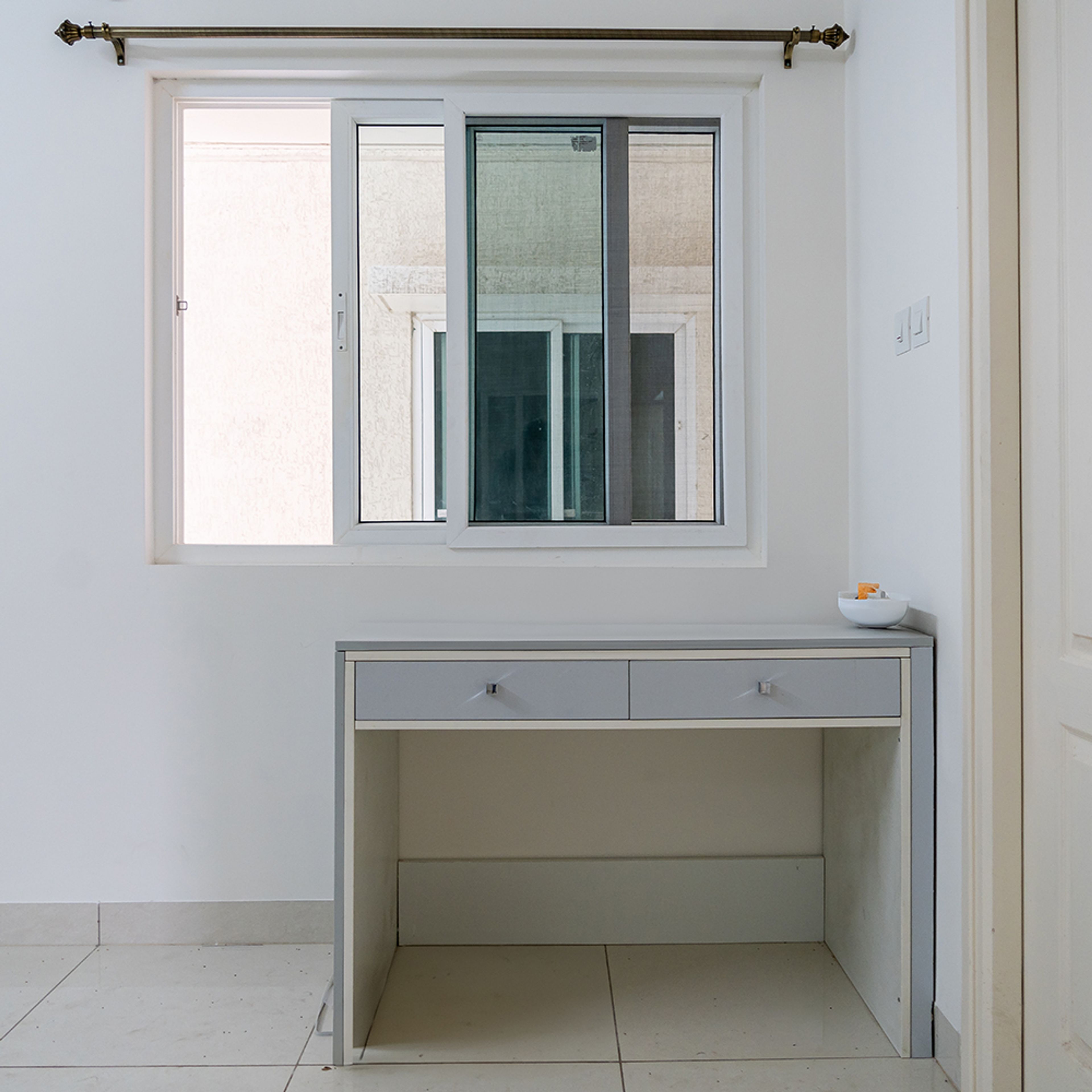 Grey study space design