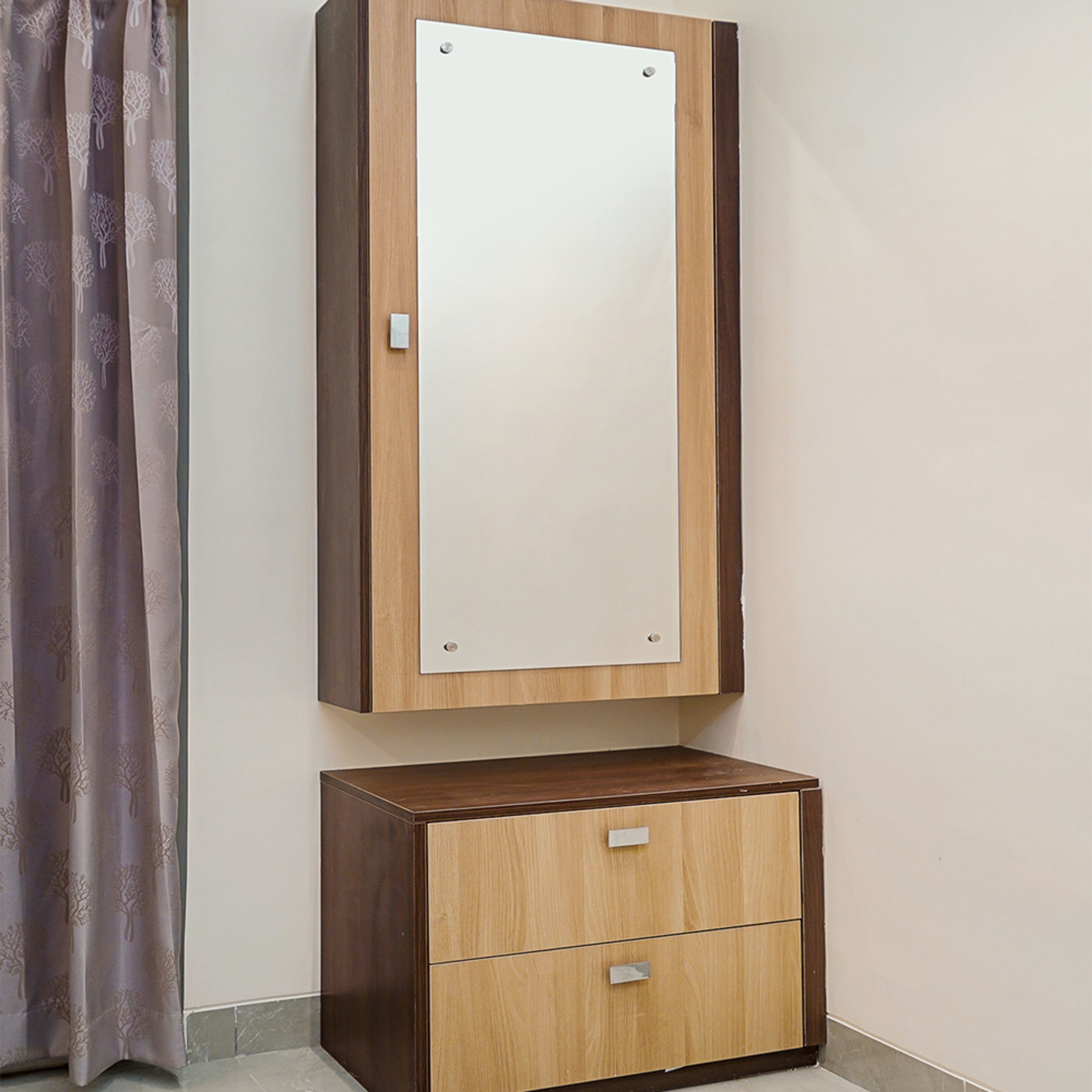 Vanity Unit with Storage Mirror ad Drawers