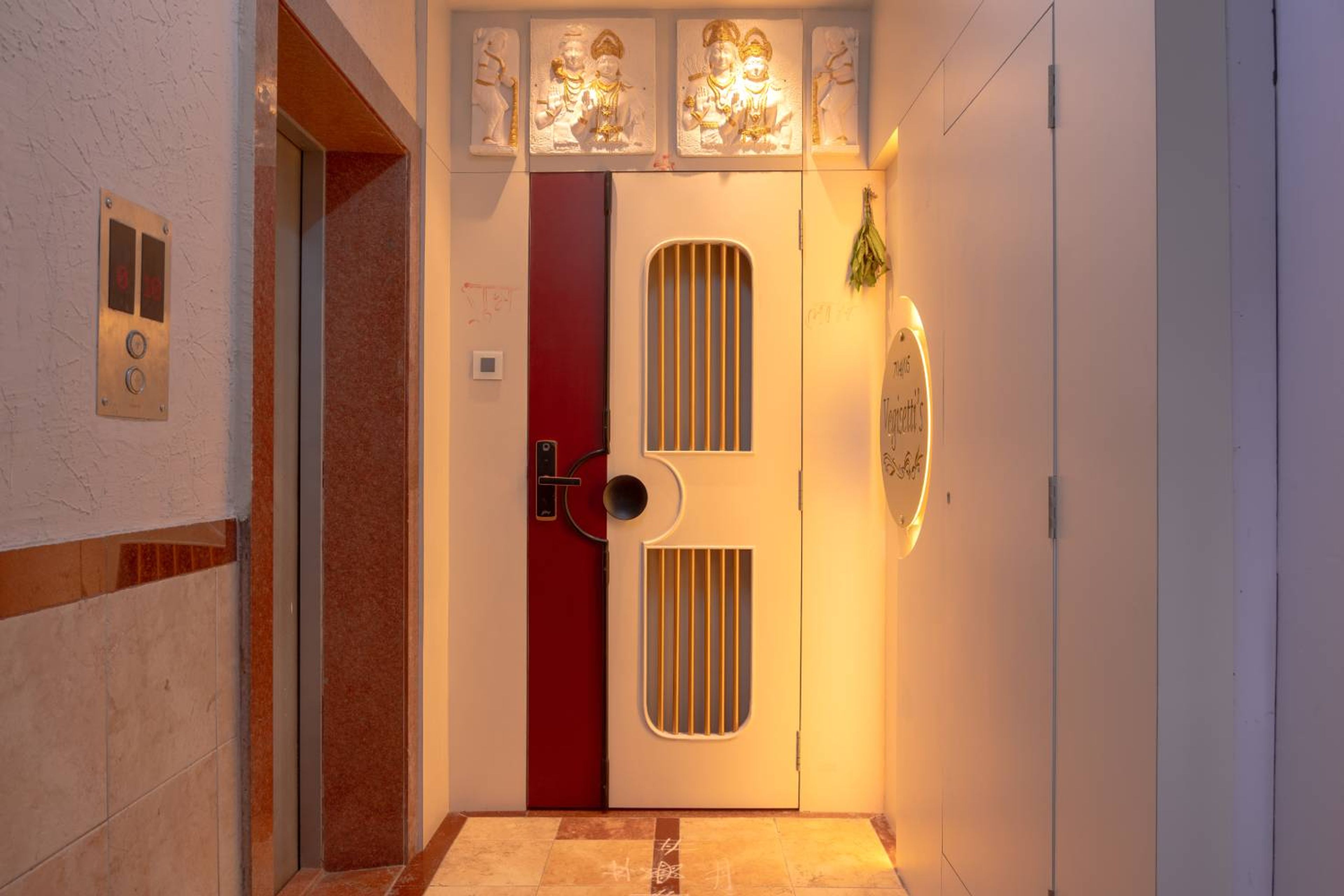 Contemporary Matte Finish Swing Door Design Entrances Doors