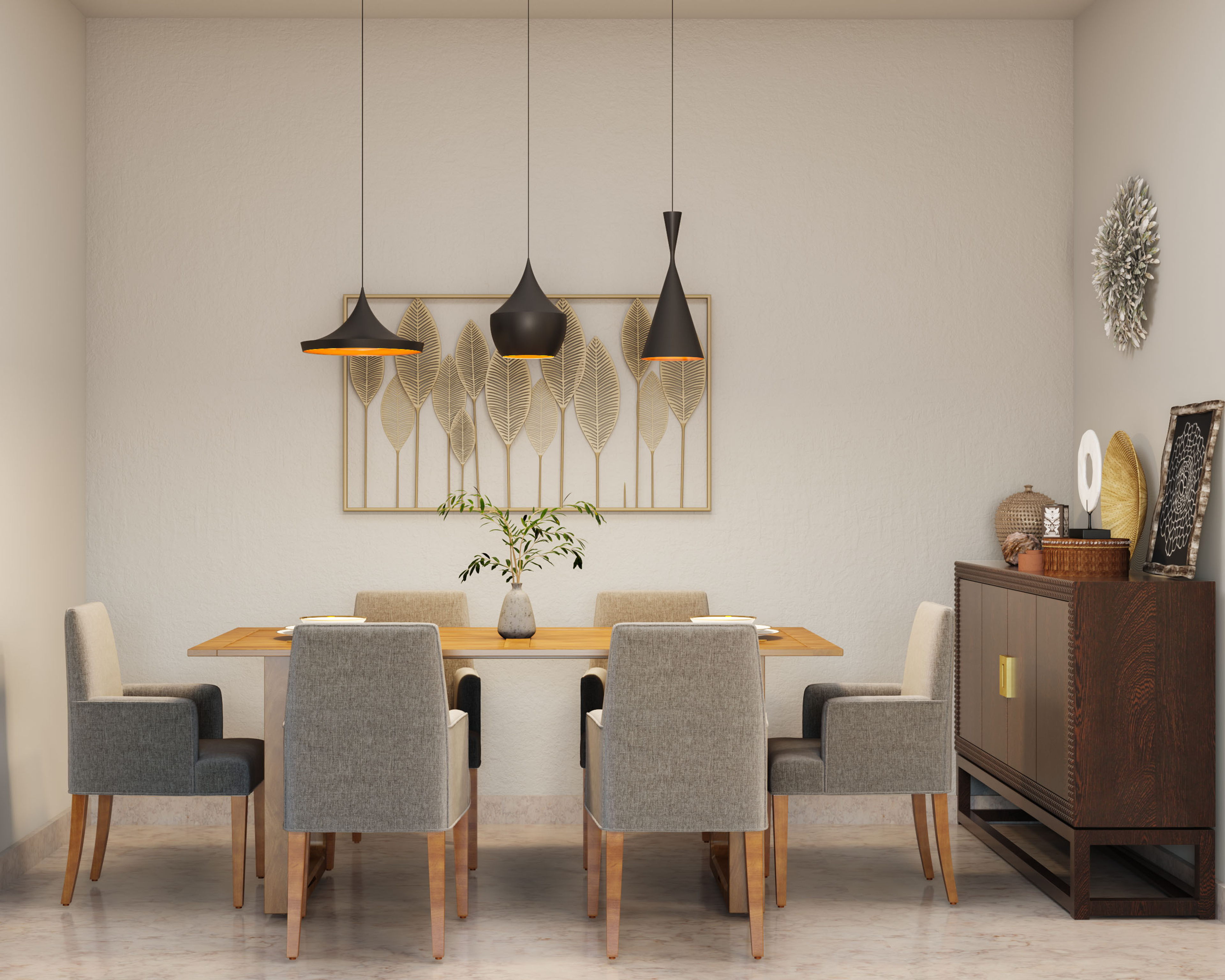 Contemporary Dining Room Design Idea - Livspace