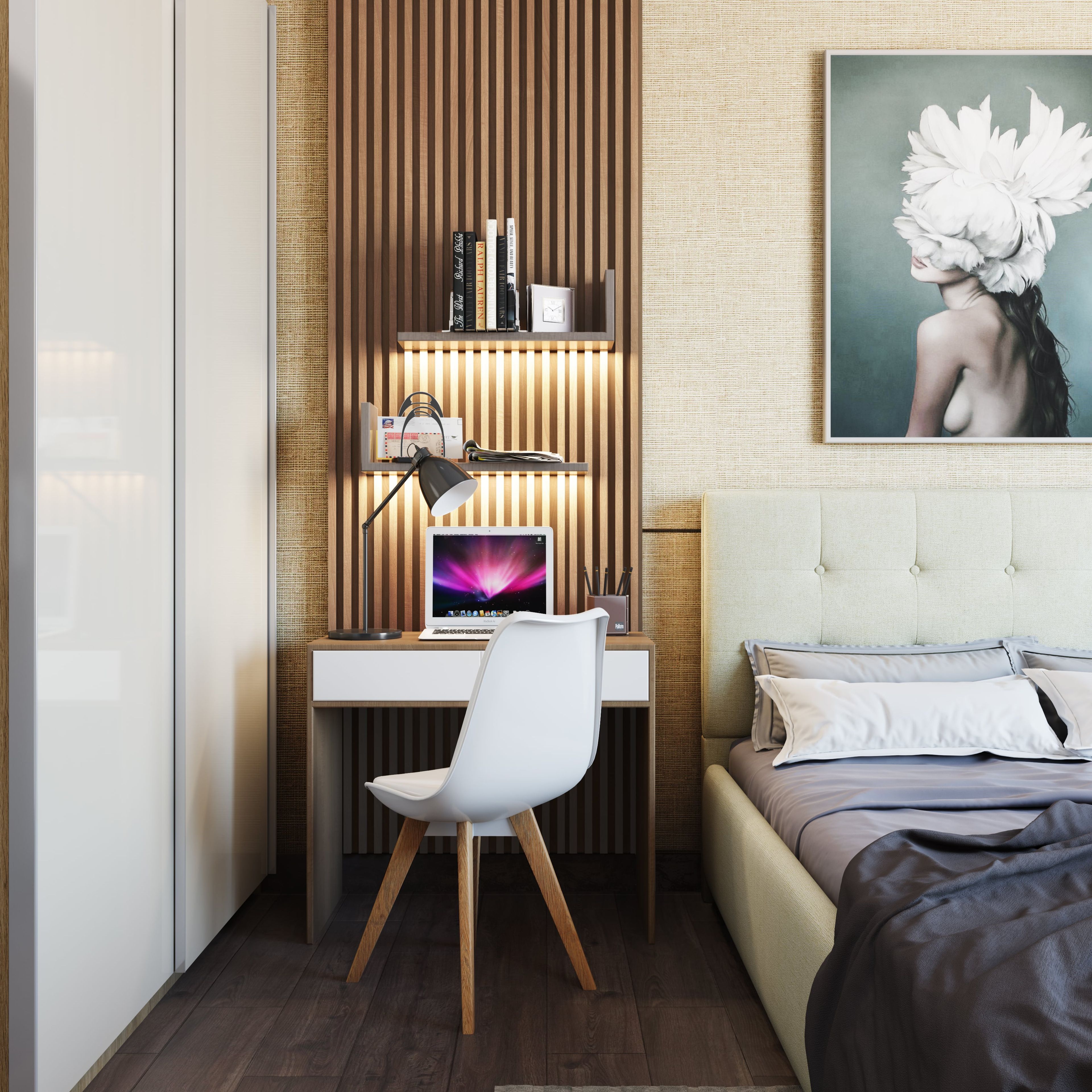 Contemporary Home Office Design With Modern Furnishings