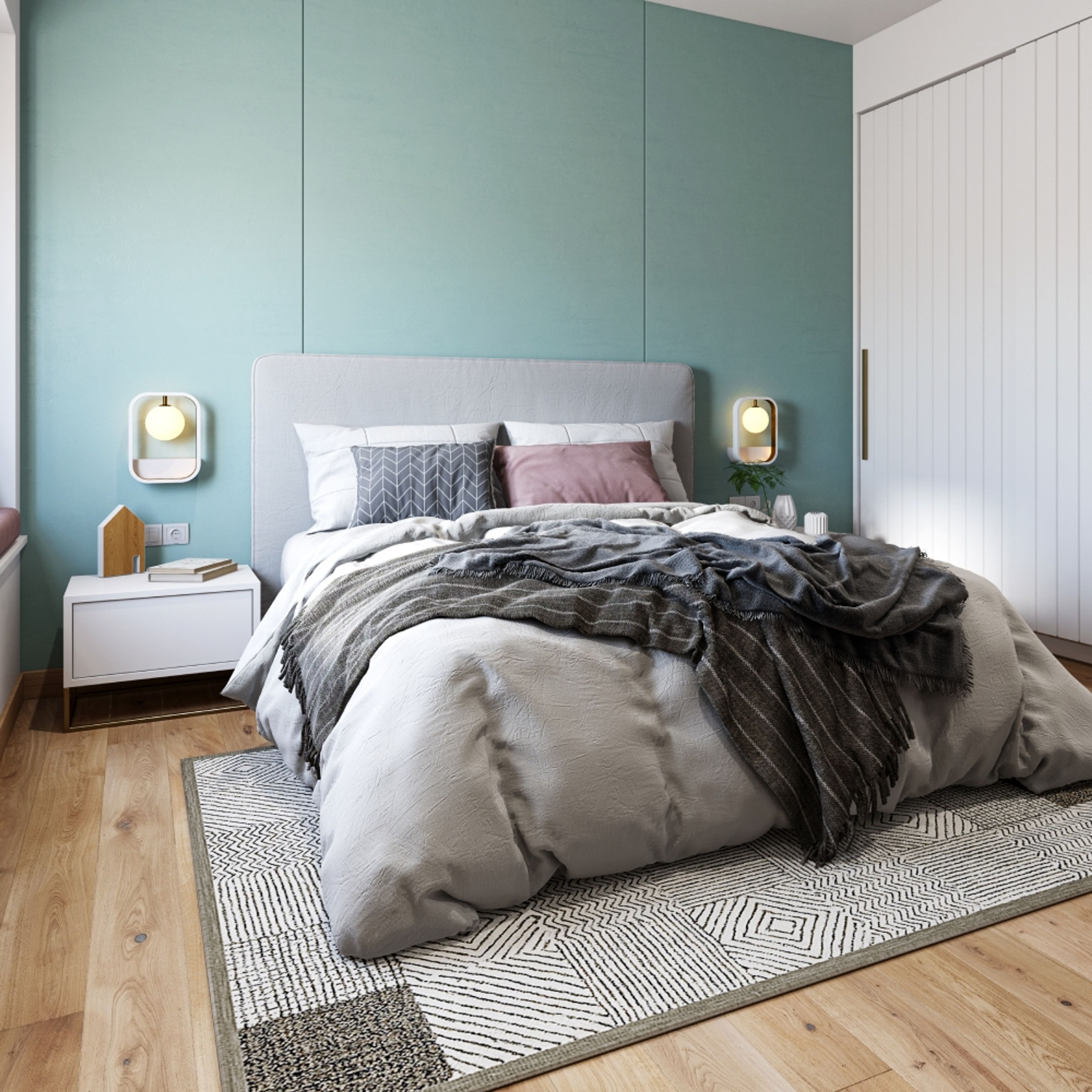 Light Brown Flooring Design - Livspace