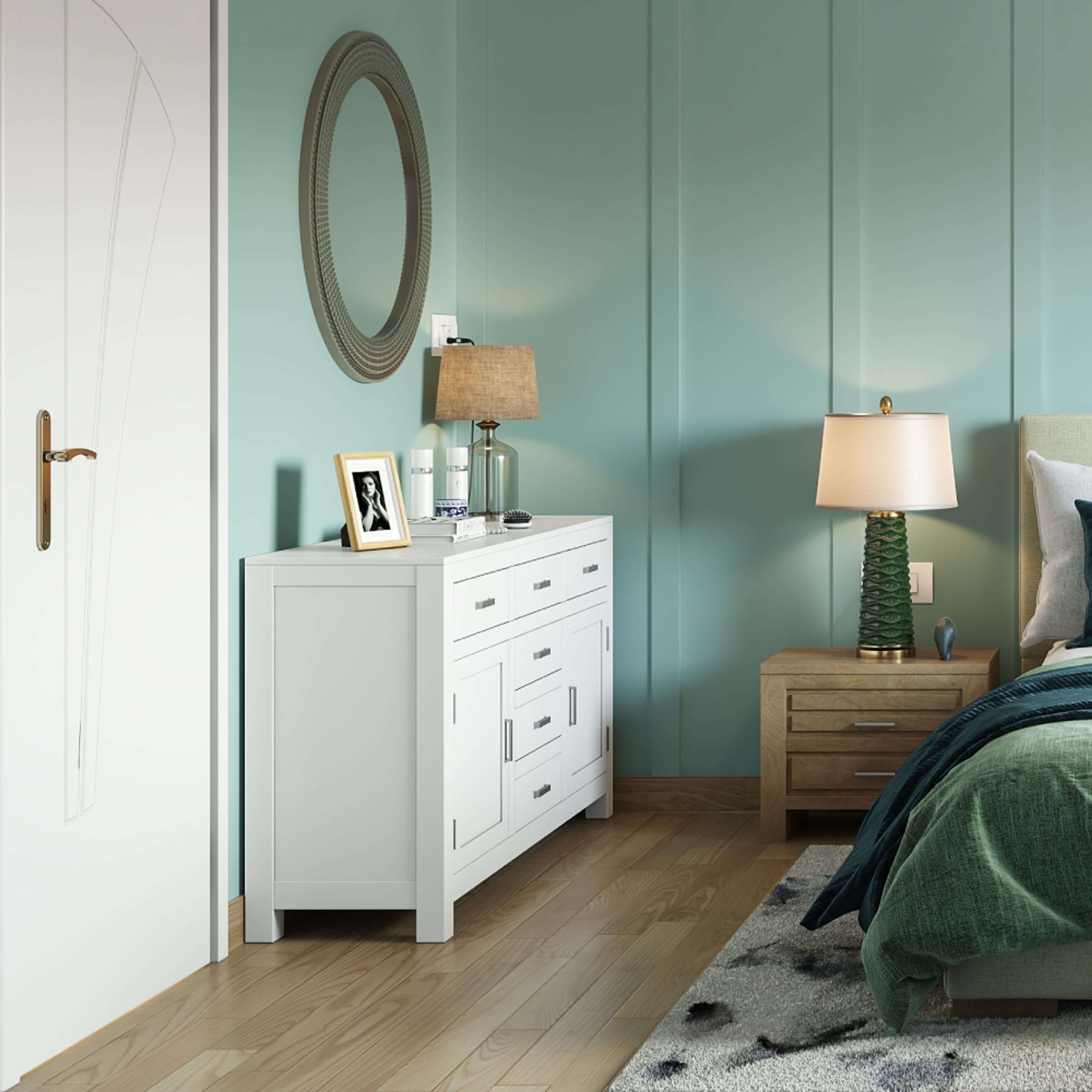 Scratch-Resistant Brown Flooring Design - Livspace