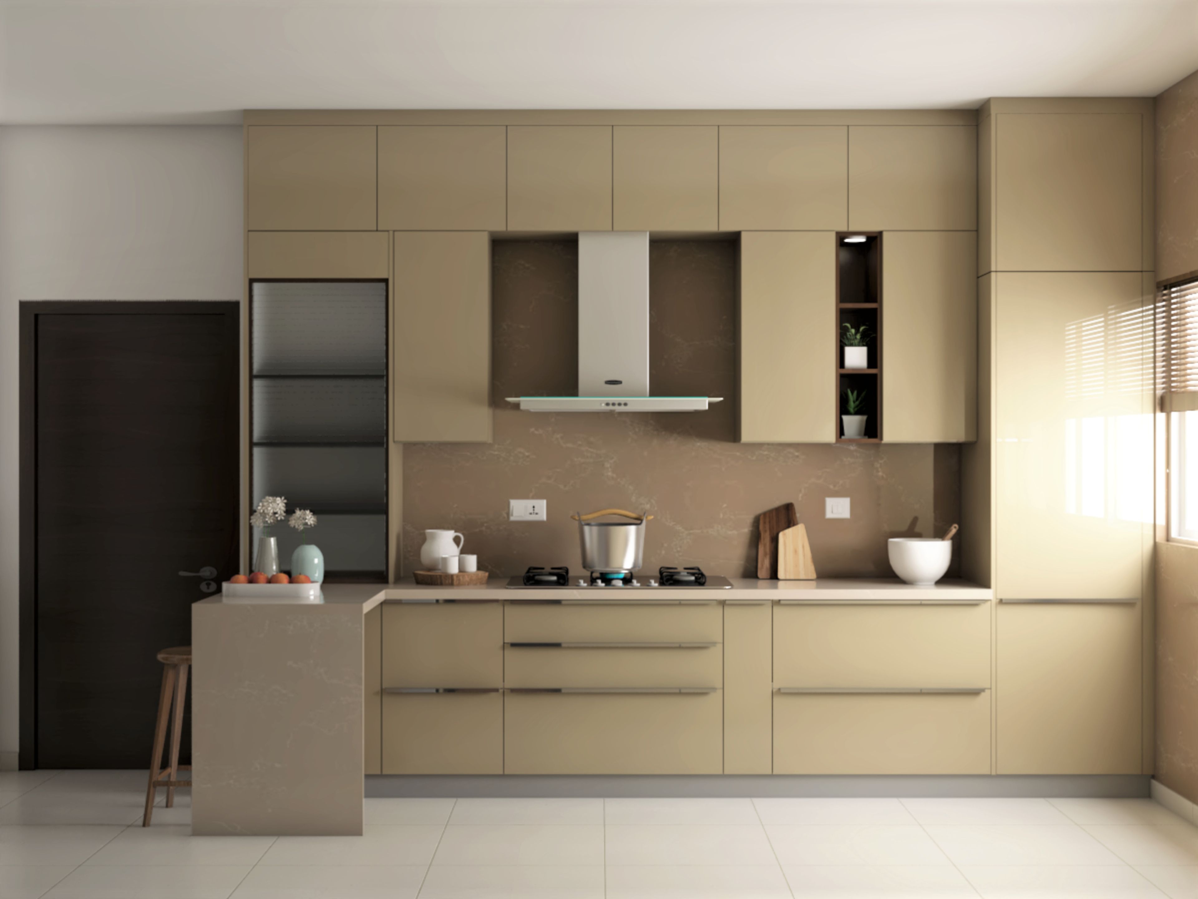 Modern Luxury Parallel Kitchen