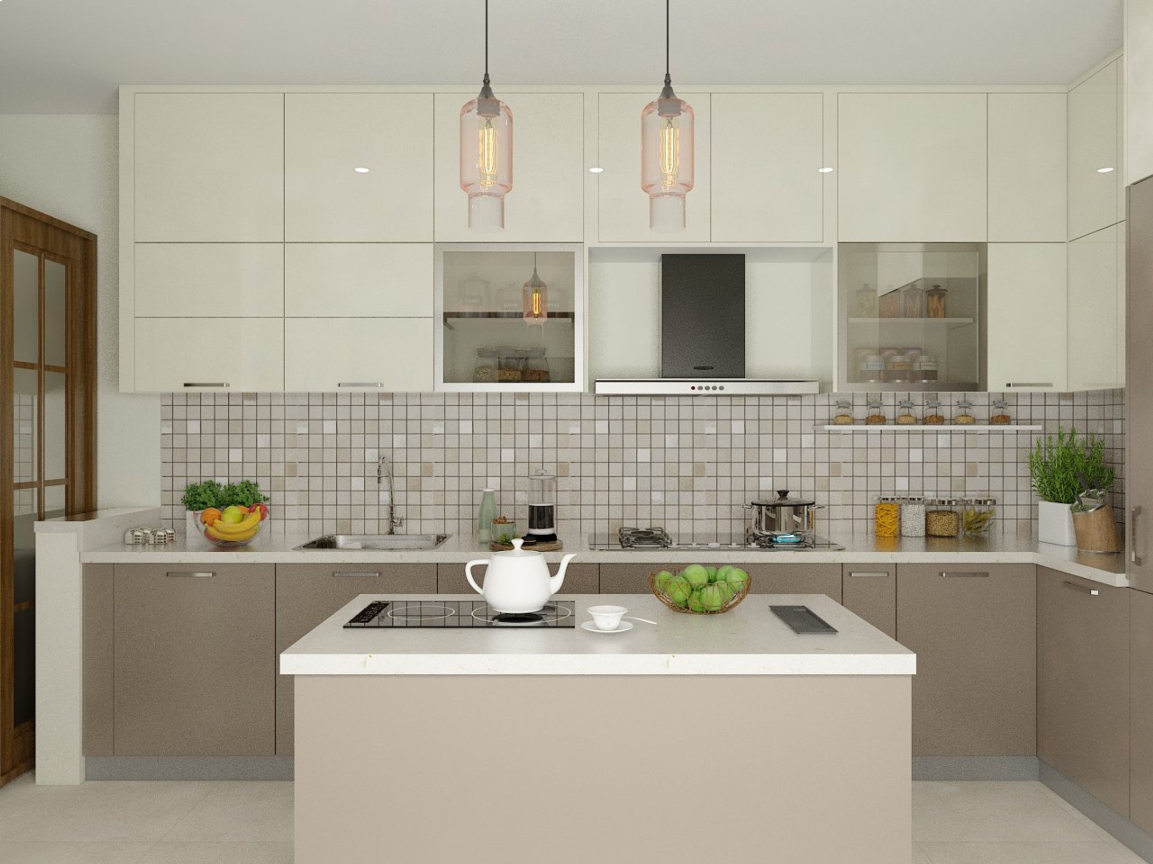 Luxury Island Kitchen