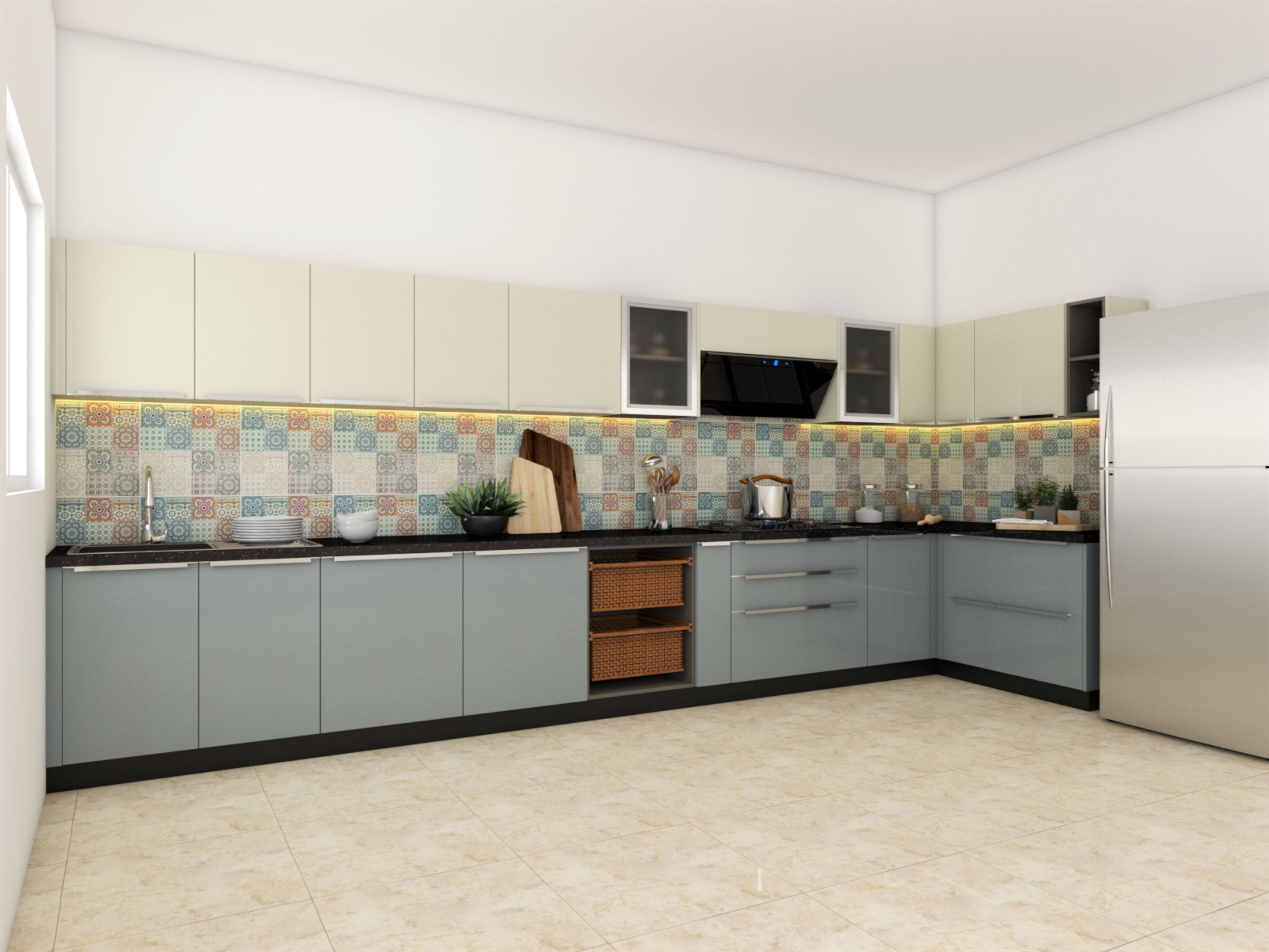Large Modular Kitchen
