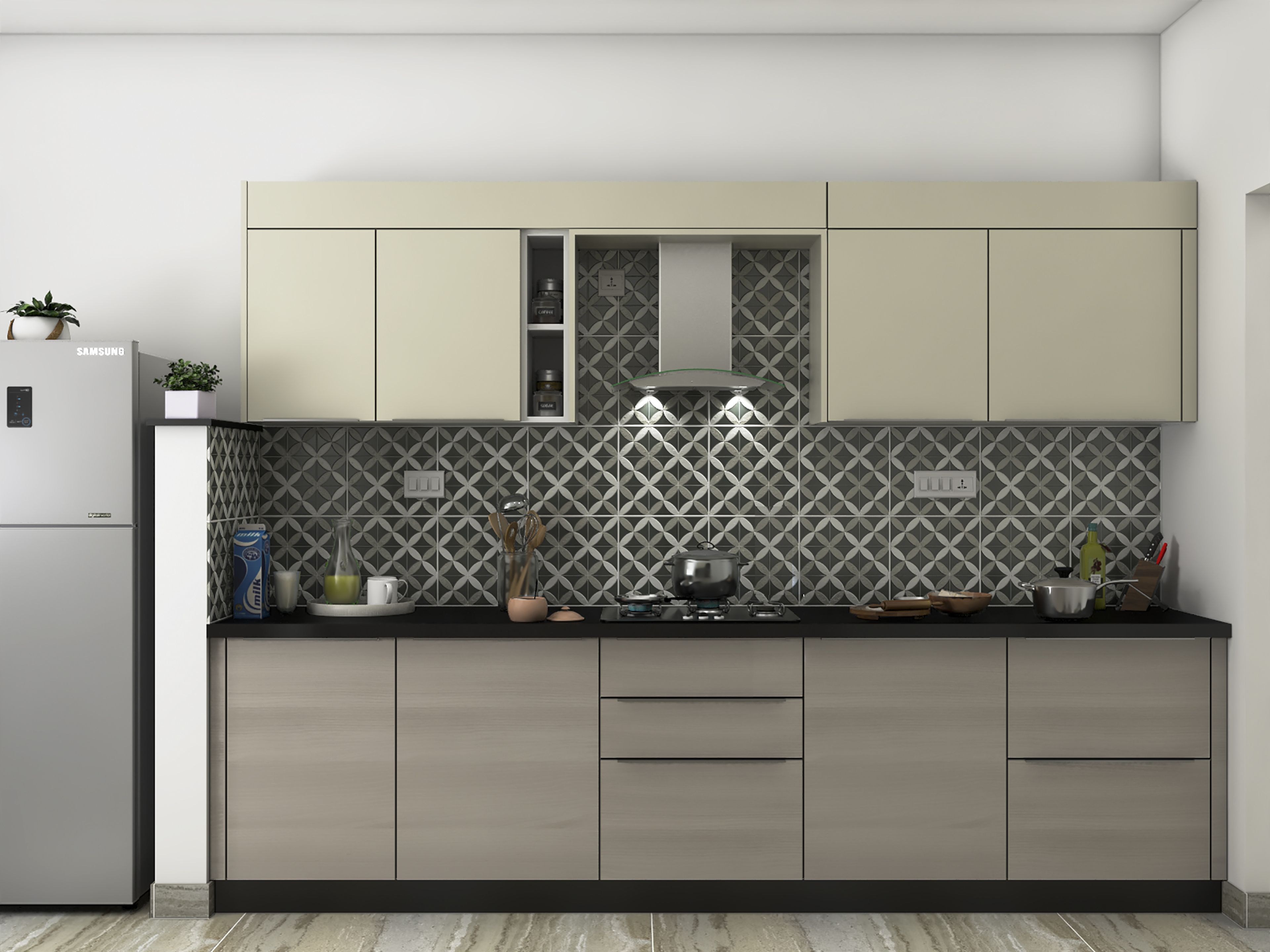 Economical Modular Kitchen