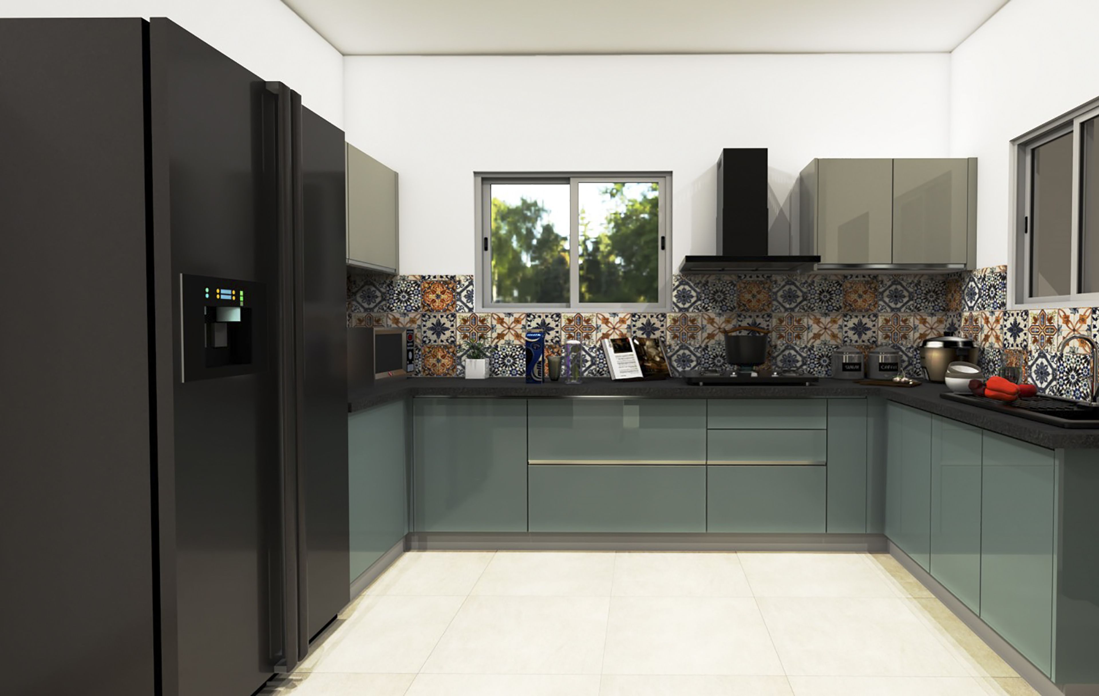 Max Convenience Contemporary Kitchen