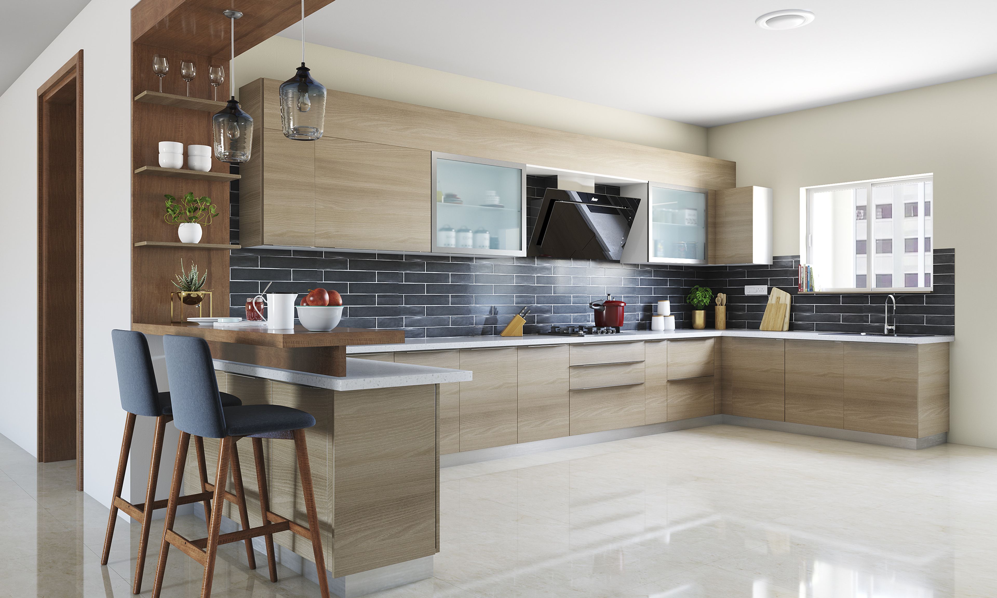 Low Maintenance Social Kitchen