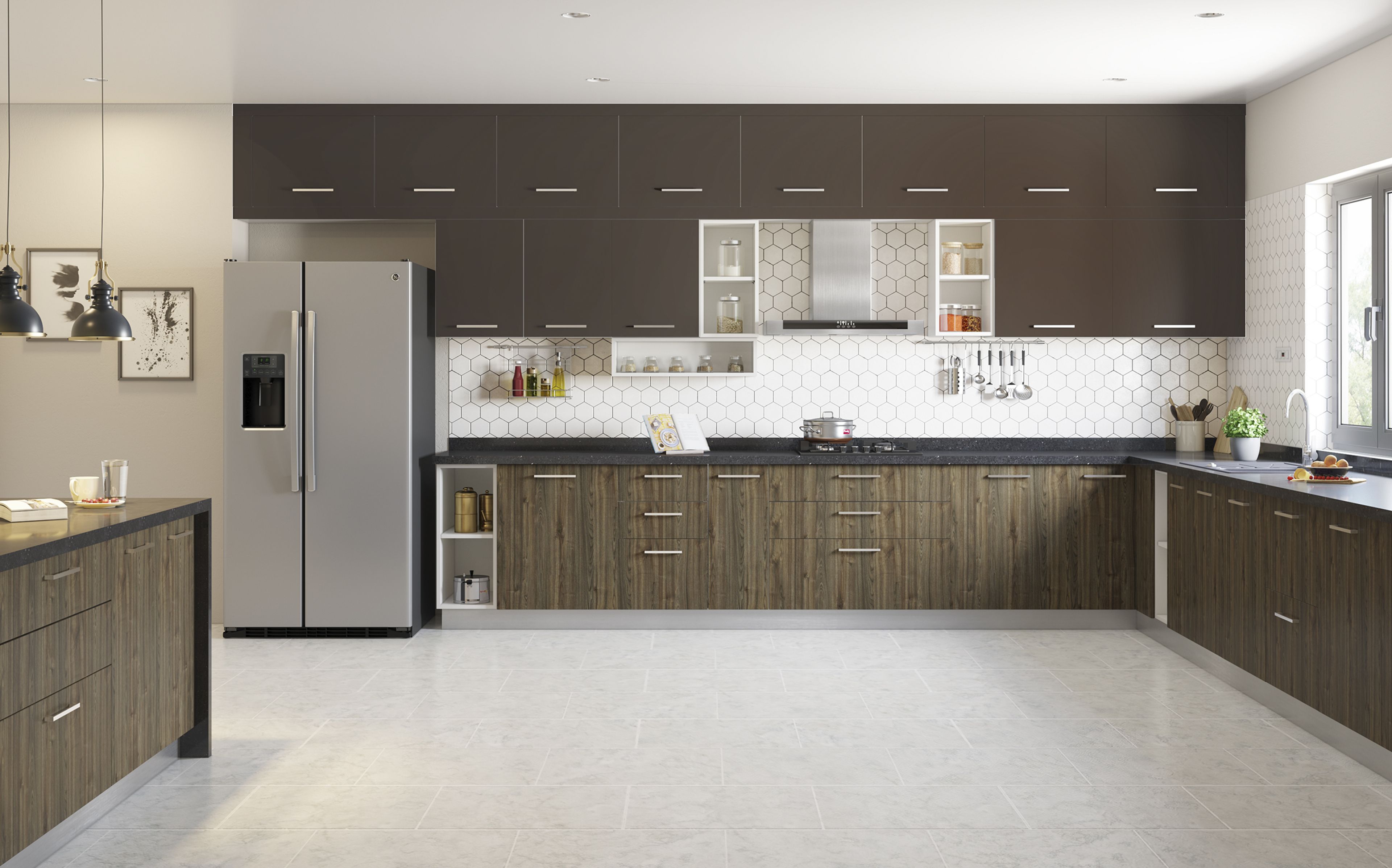 Social Modular Kitchen