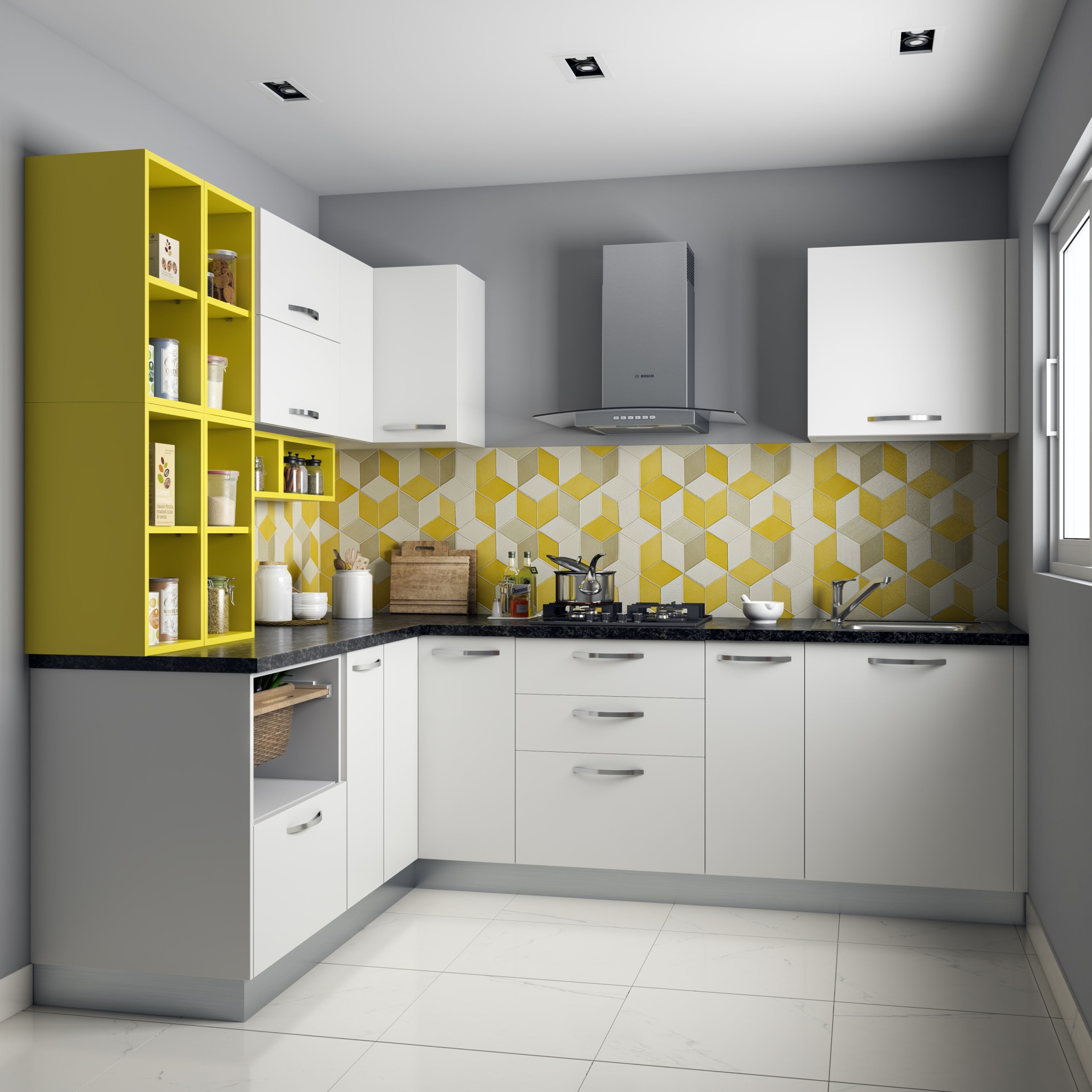 Contemporary Modular Kitchen