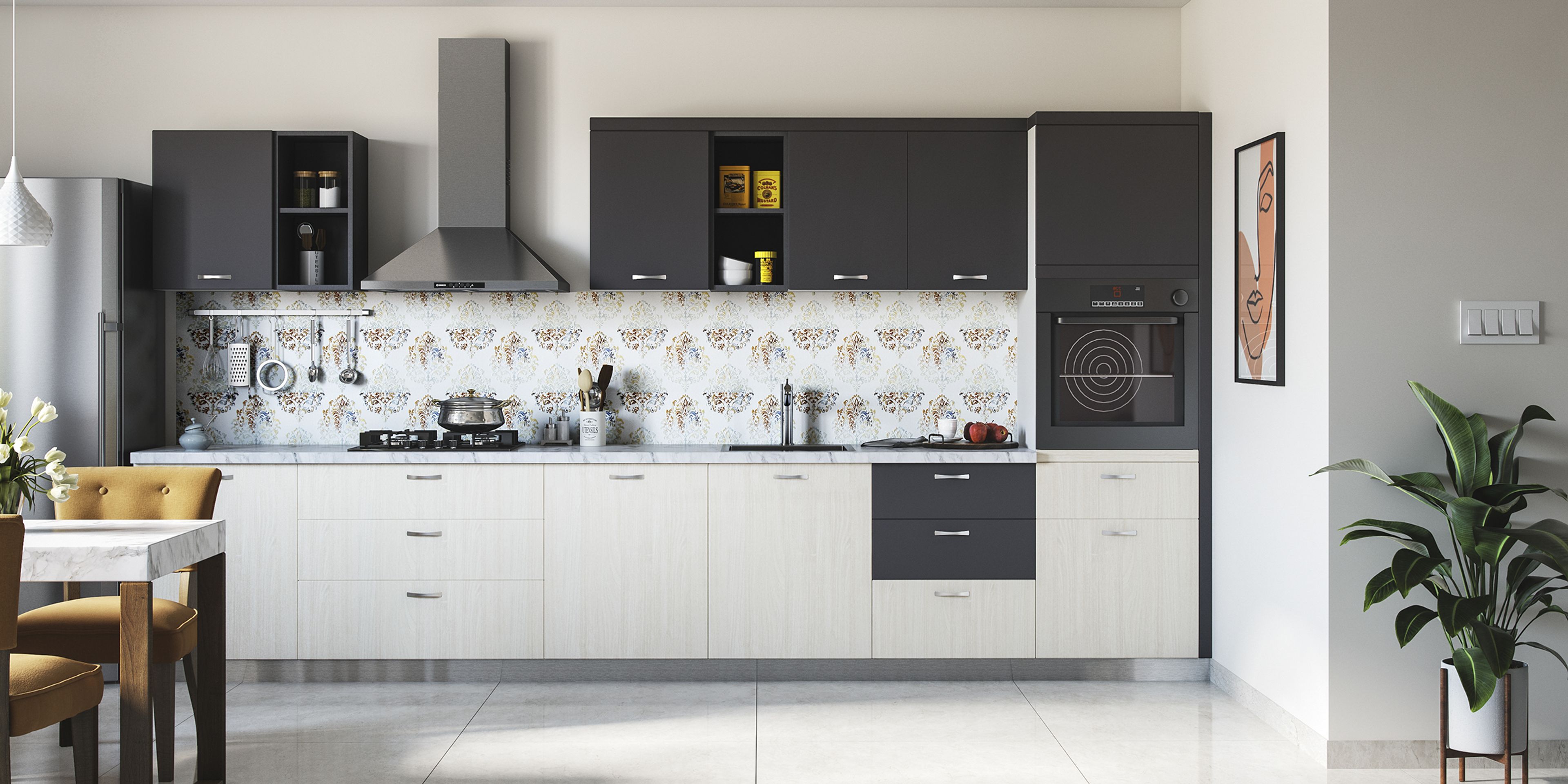 Bright Contemporary Kitchen