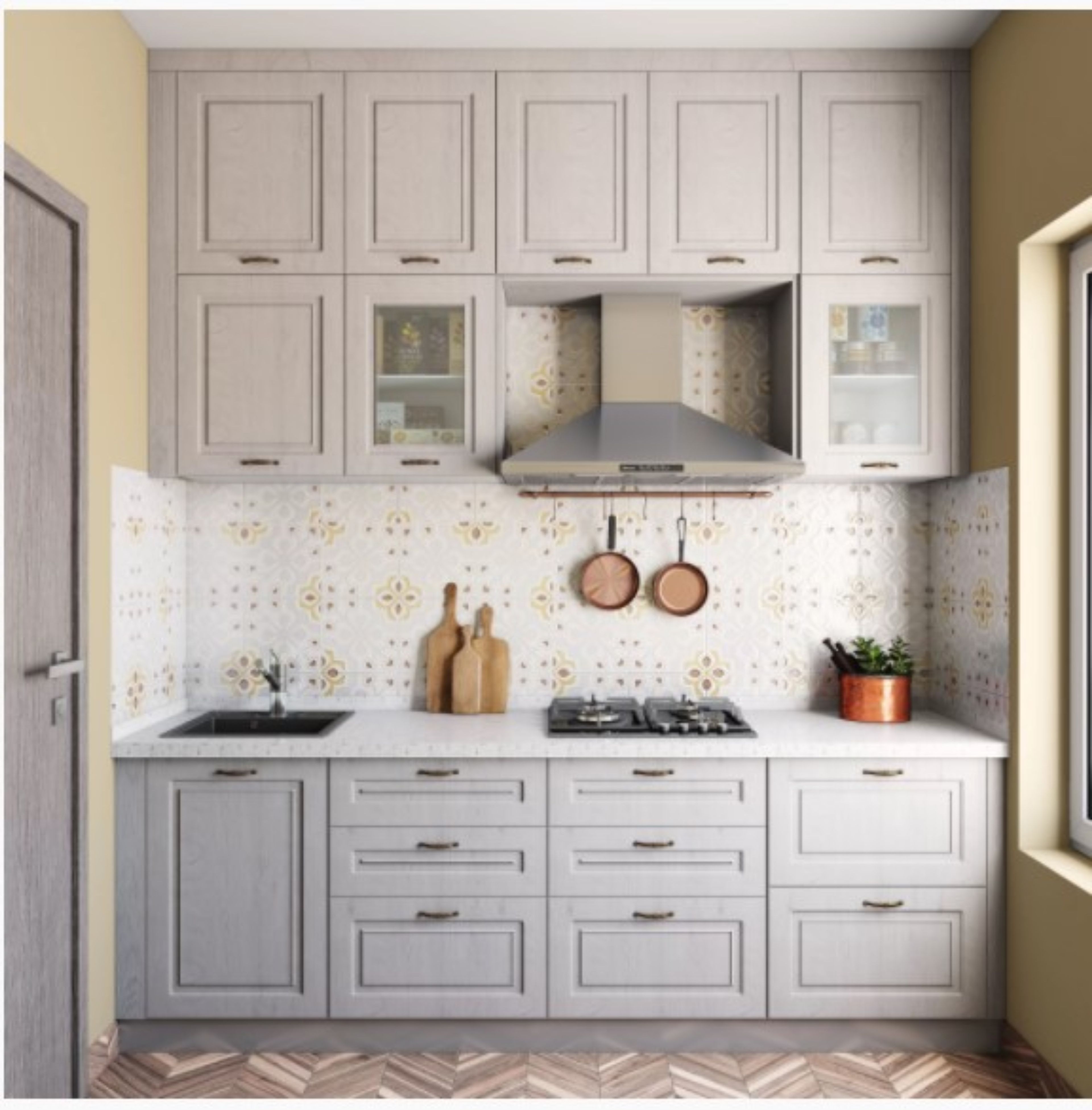 Luxurious Parallel Kitchen