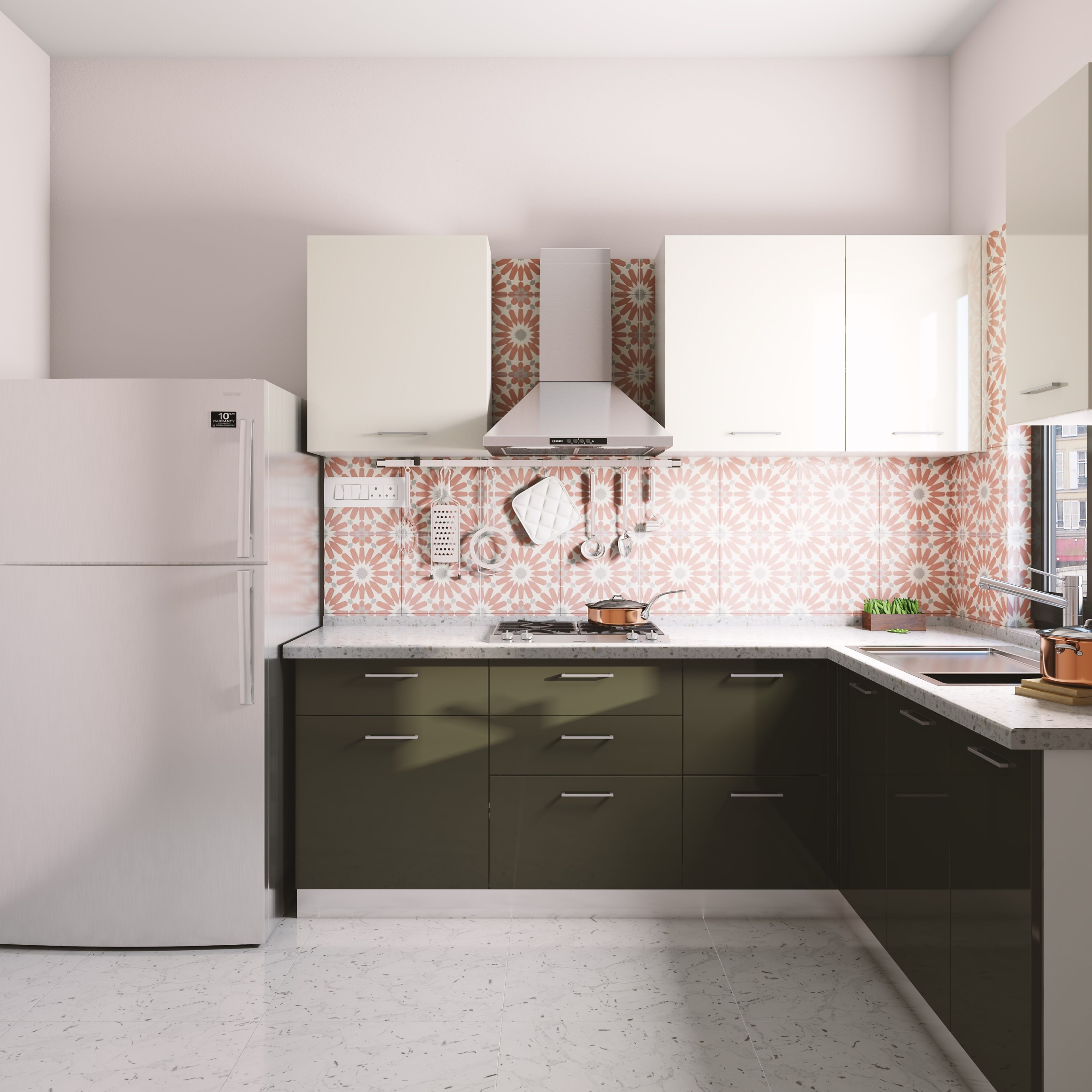 Nature-Inspired Modular Kitchen