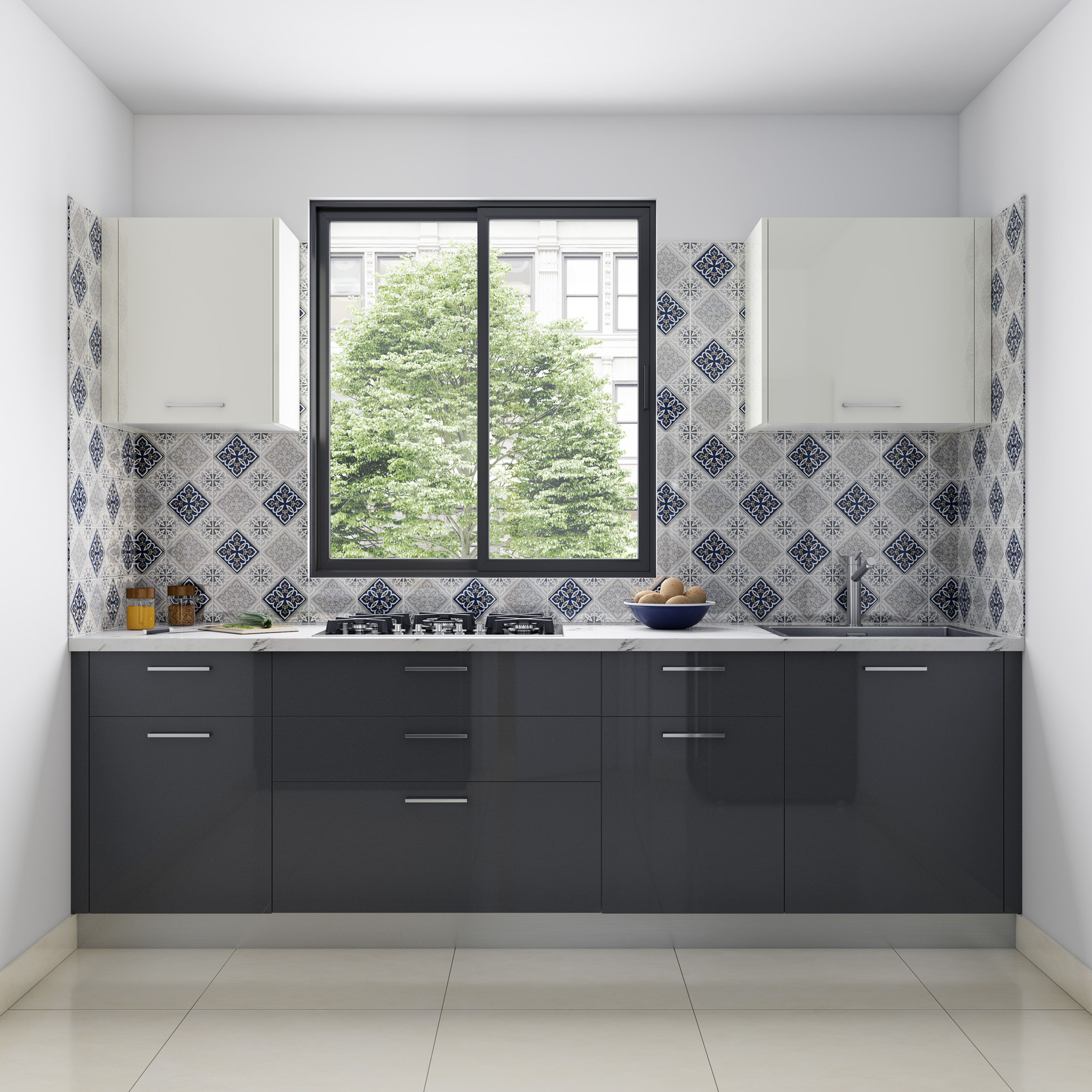 Parallel Low Maintenance Kitchen