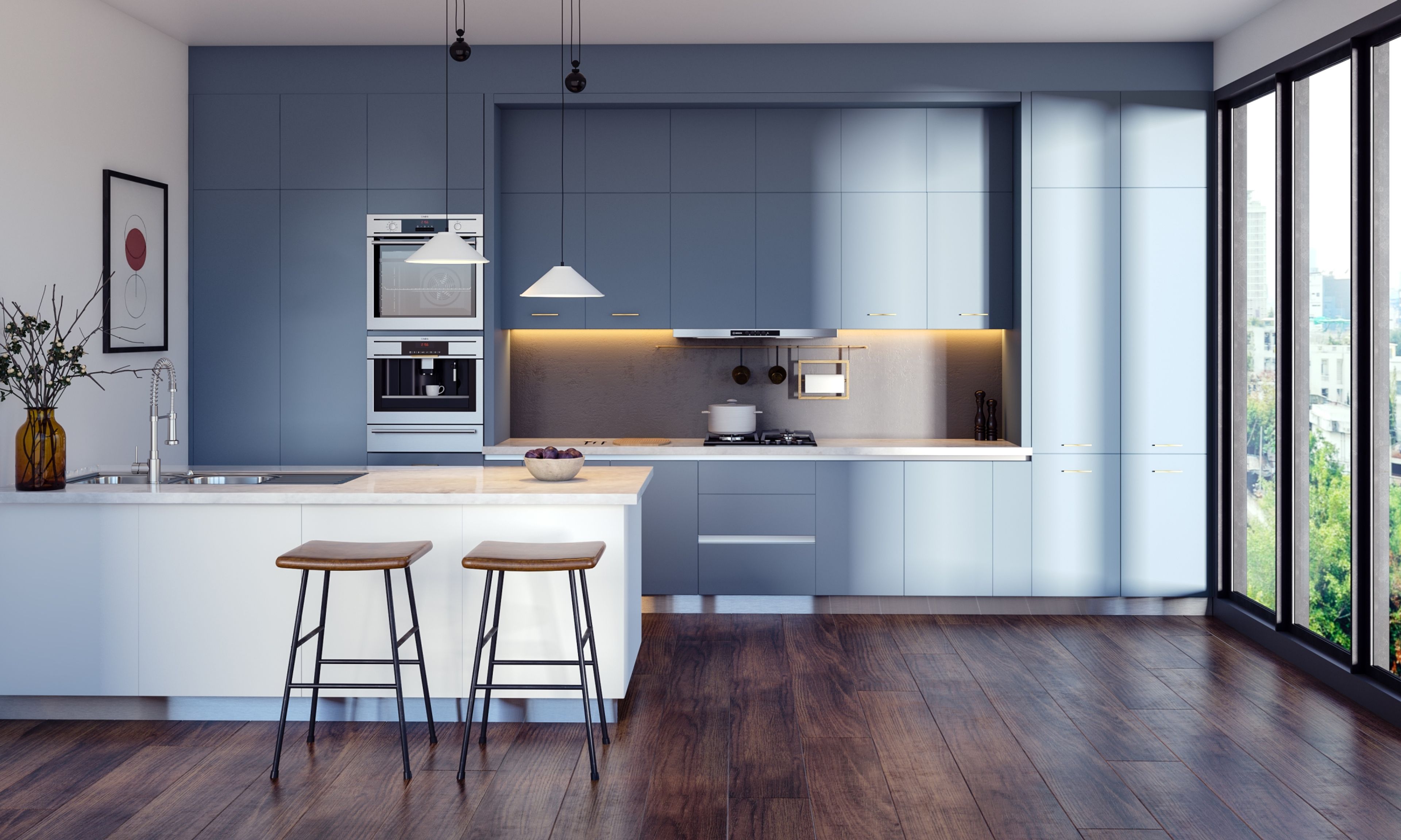 Island Kitchen for Socialising