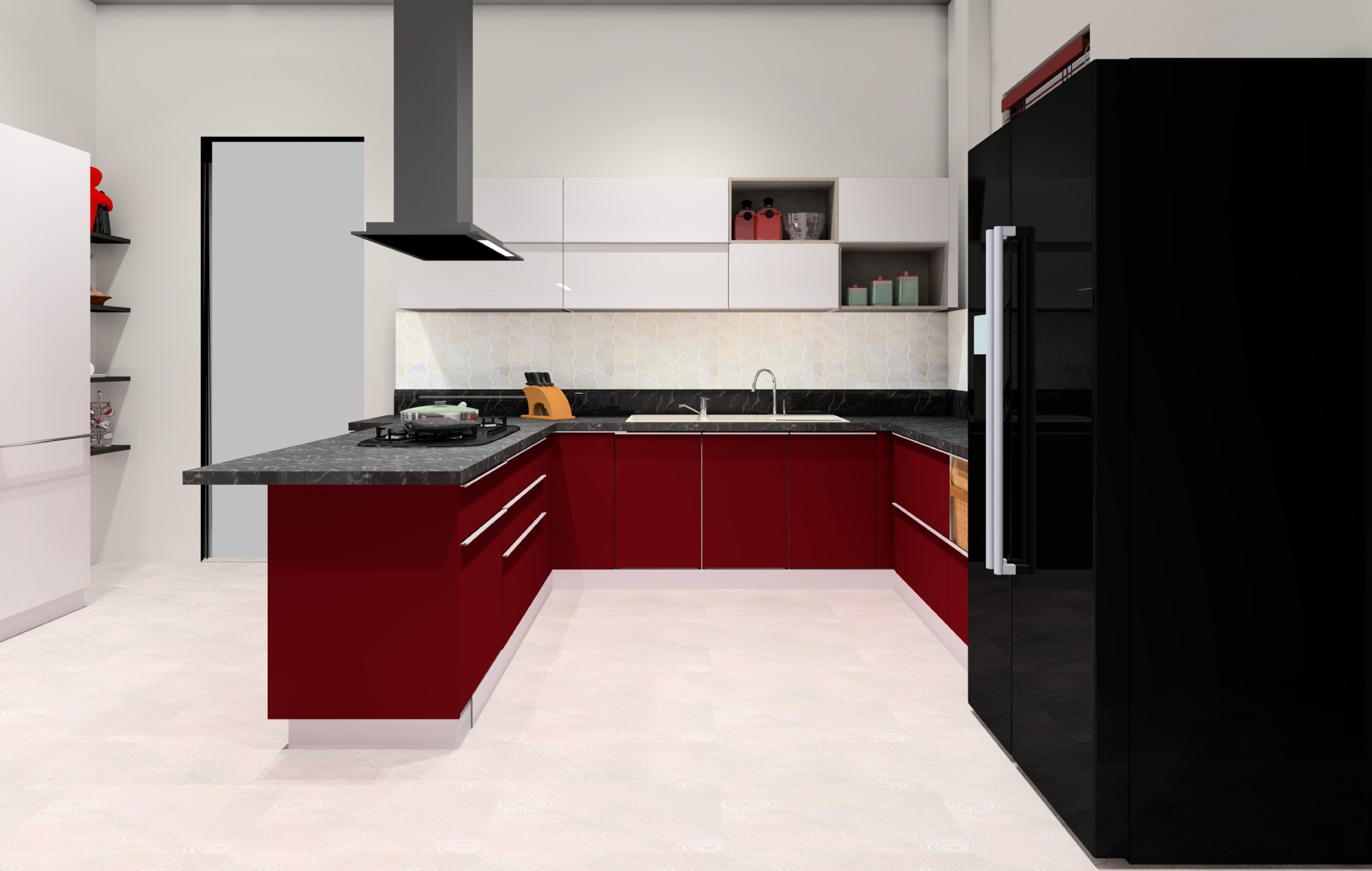 Luxury Peninsula Kitchen
