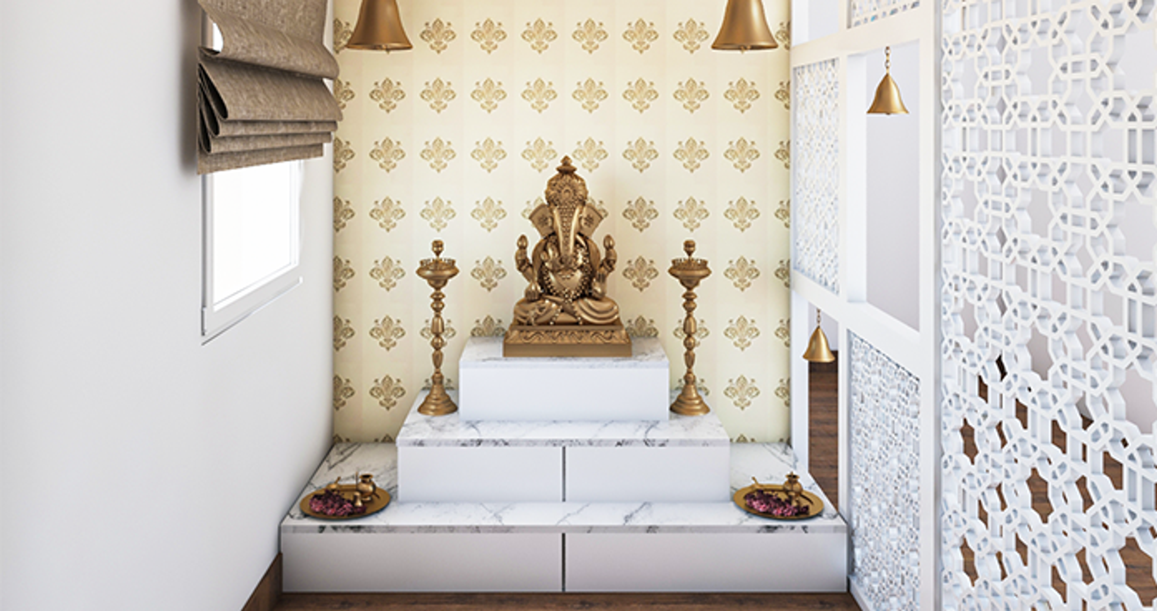 Pooja Room Designs images - Livspace