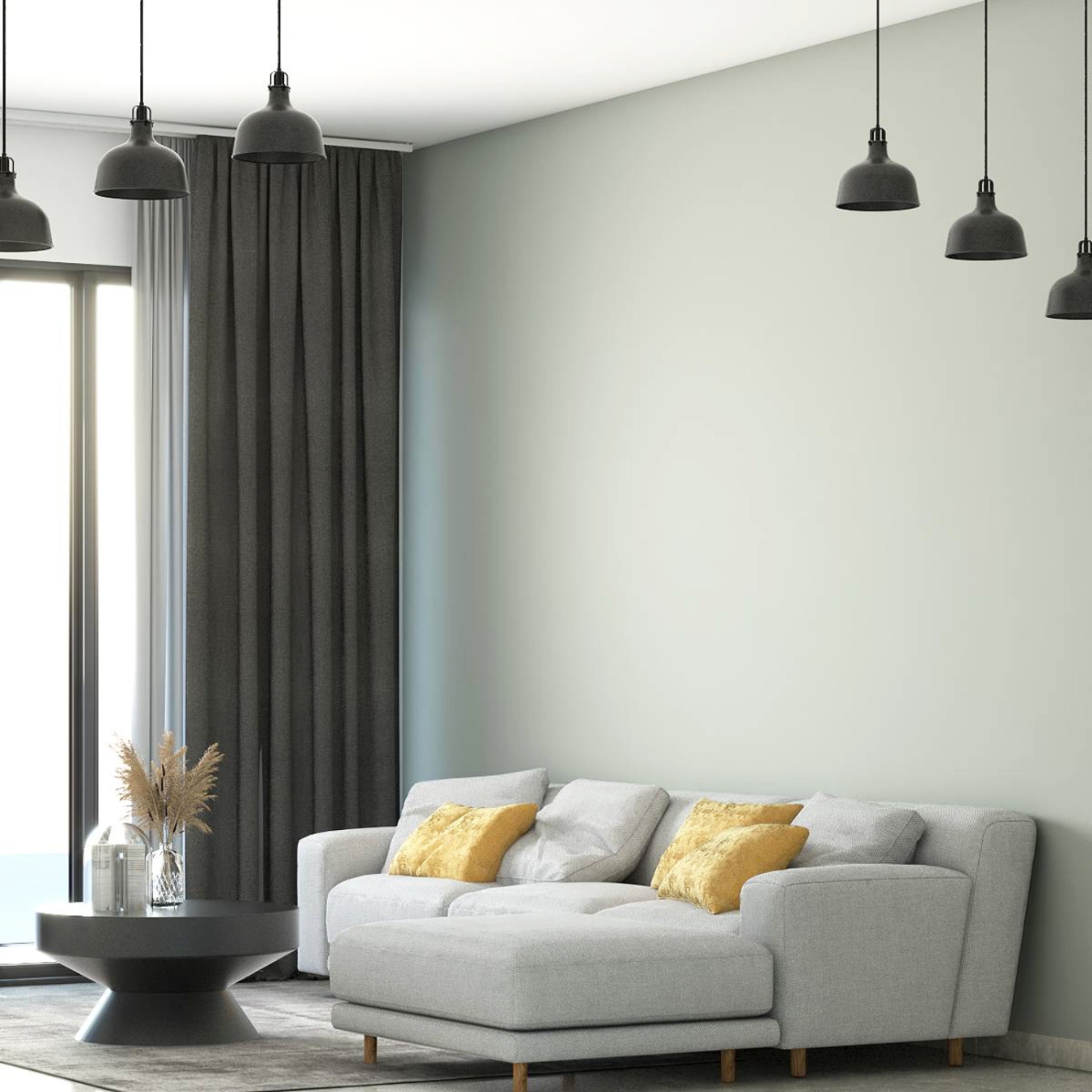 Mint Green Wall Paint For Living Rooms - Livspace