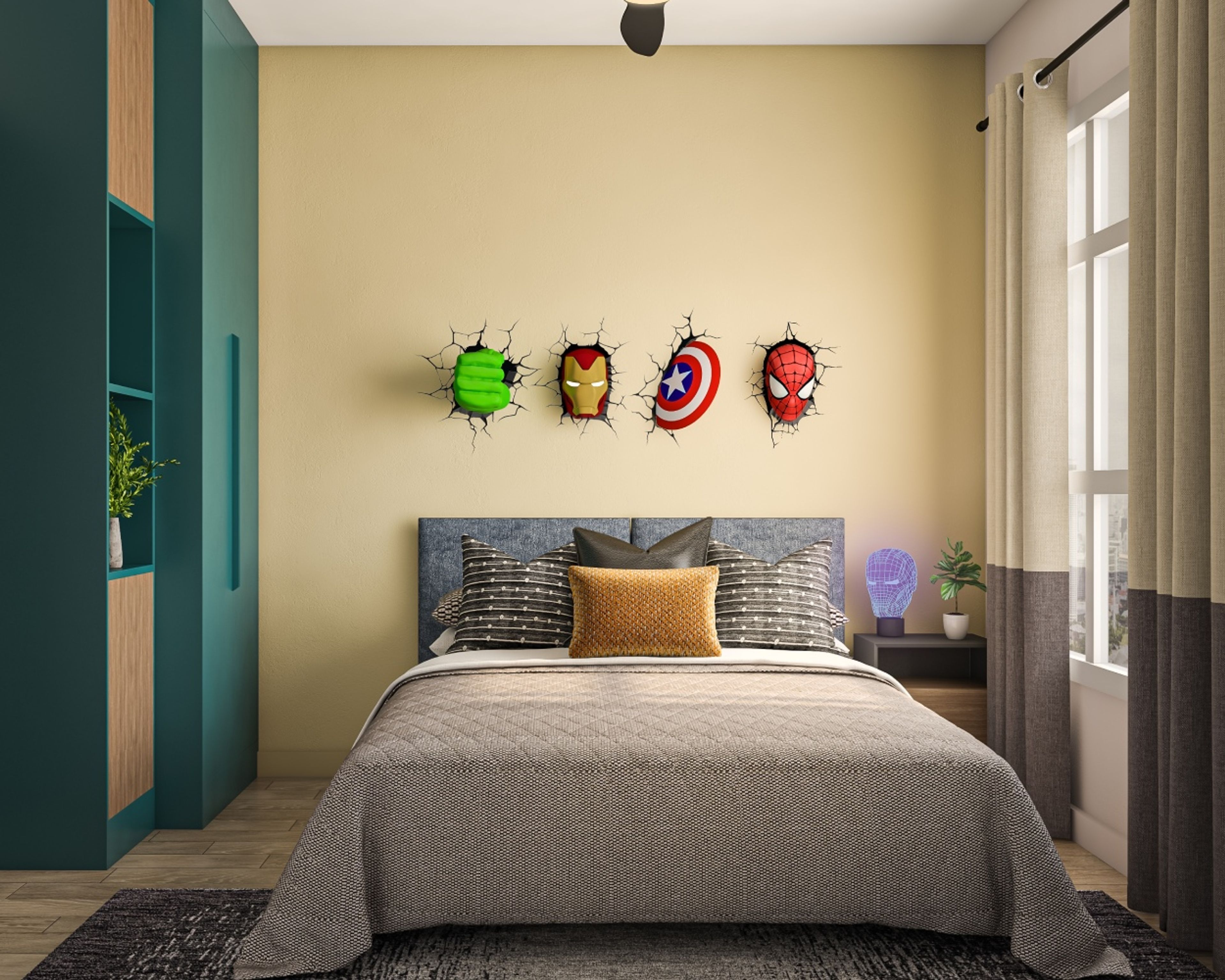 Dark Cream Wall Paint - Livspace