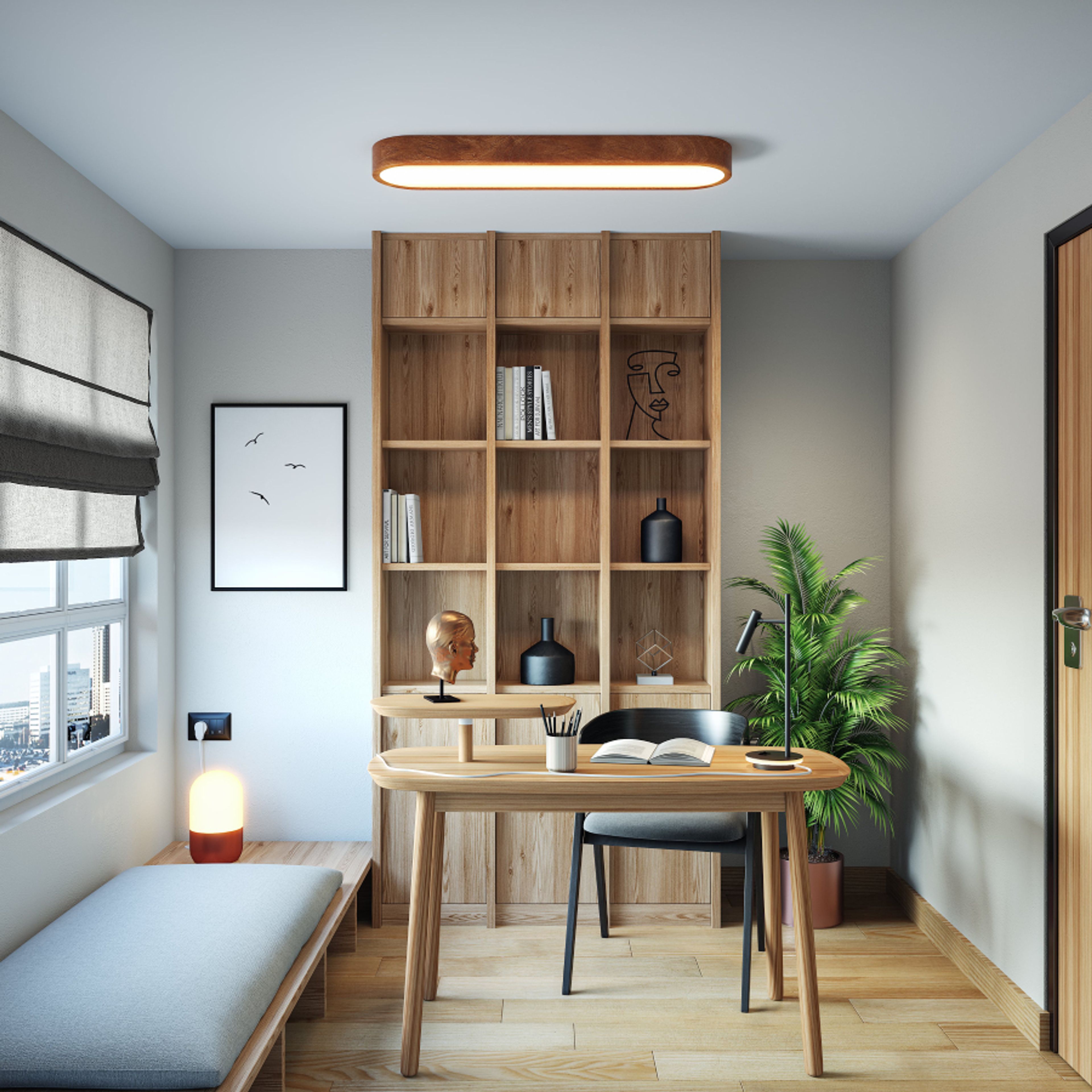 Contemporary Grey Wall Paint Design - Livspace