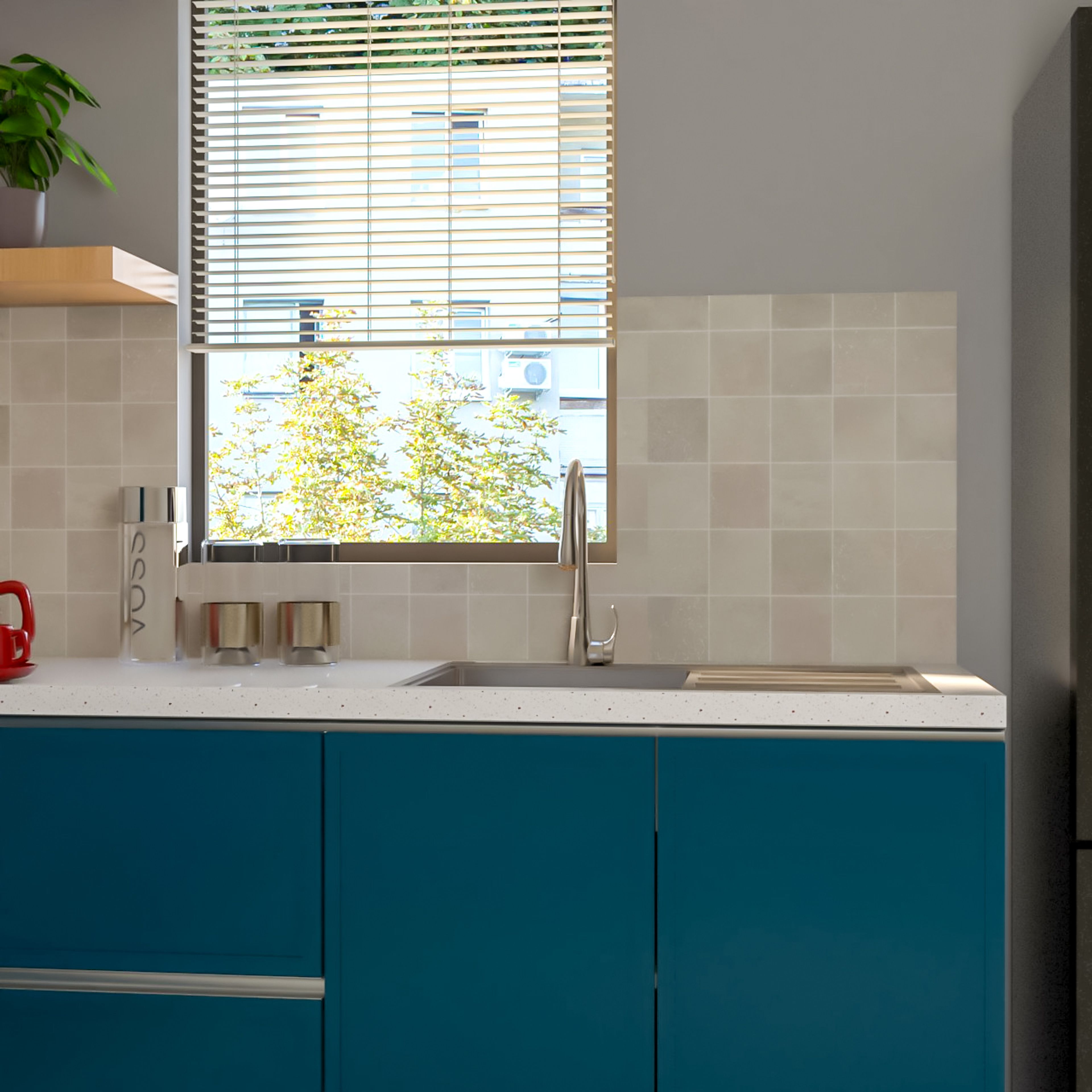 Durable Stainless Steel Top Mount Sink Design with Single Bowl Drainboard