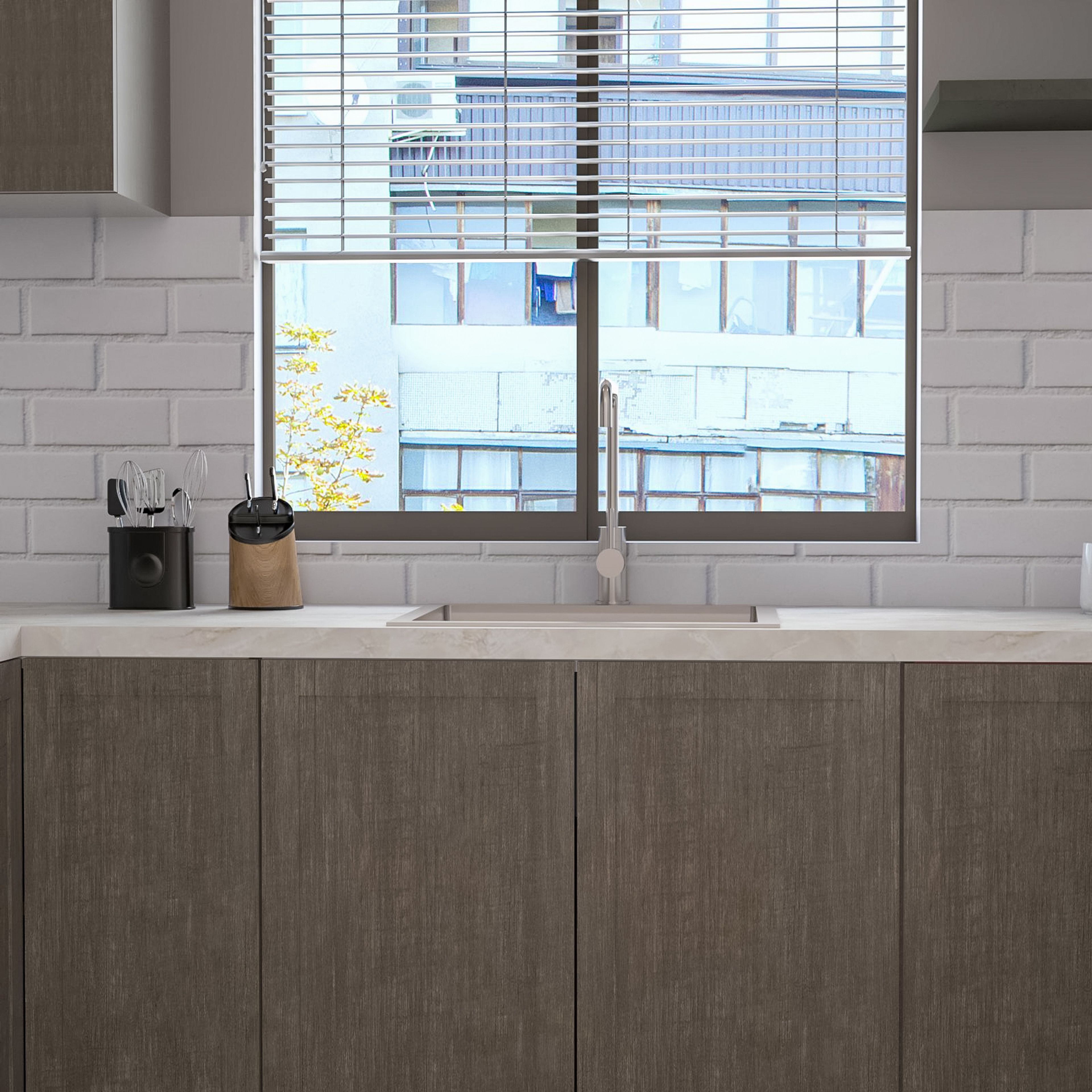 Top-Mount Single Bowl Kitchen Sink Design