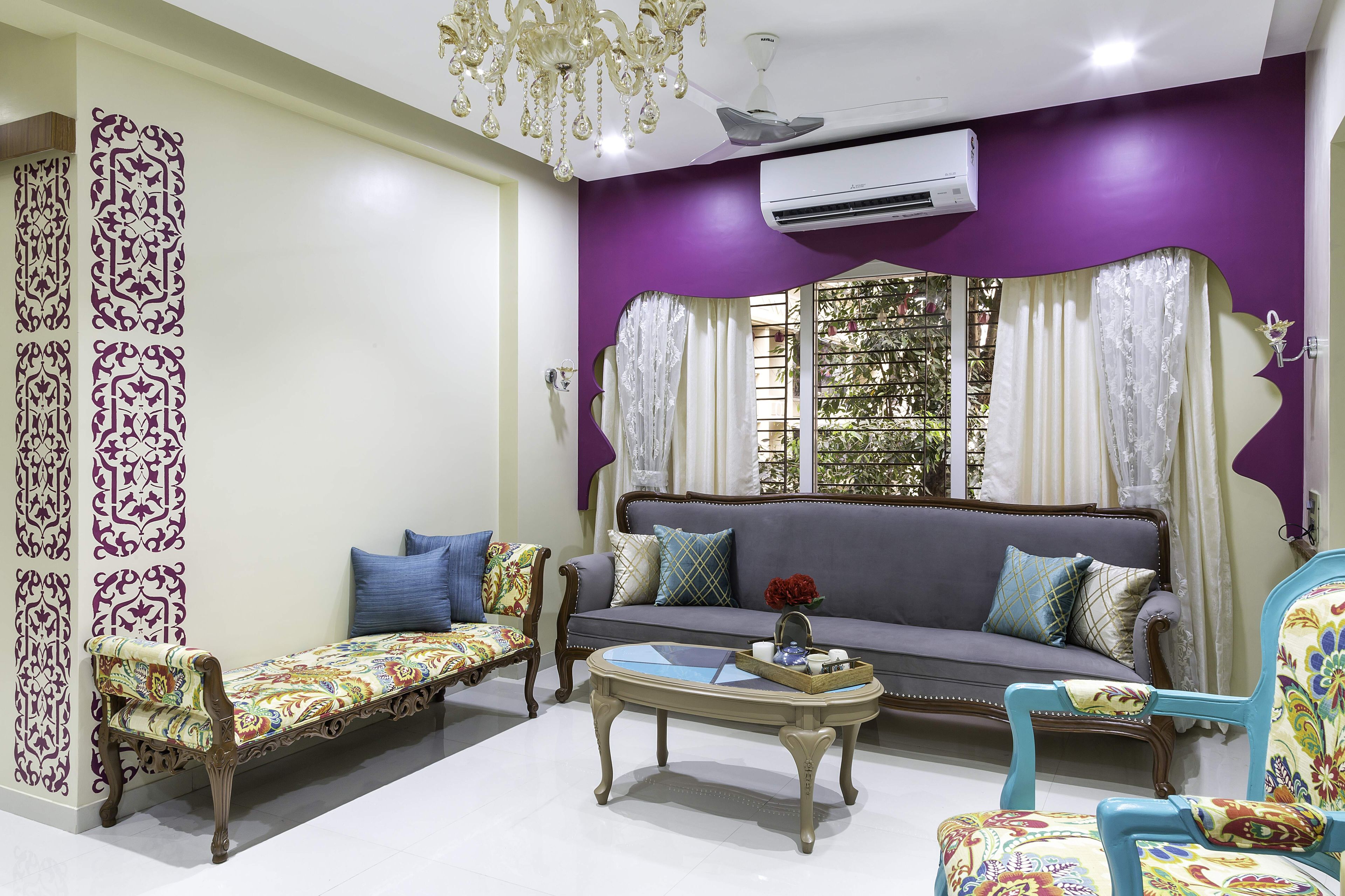 Traditional 2-BHK House Design In Mumbai - Livspace