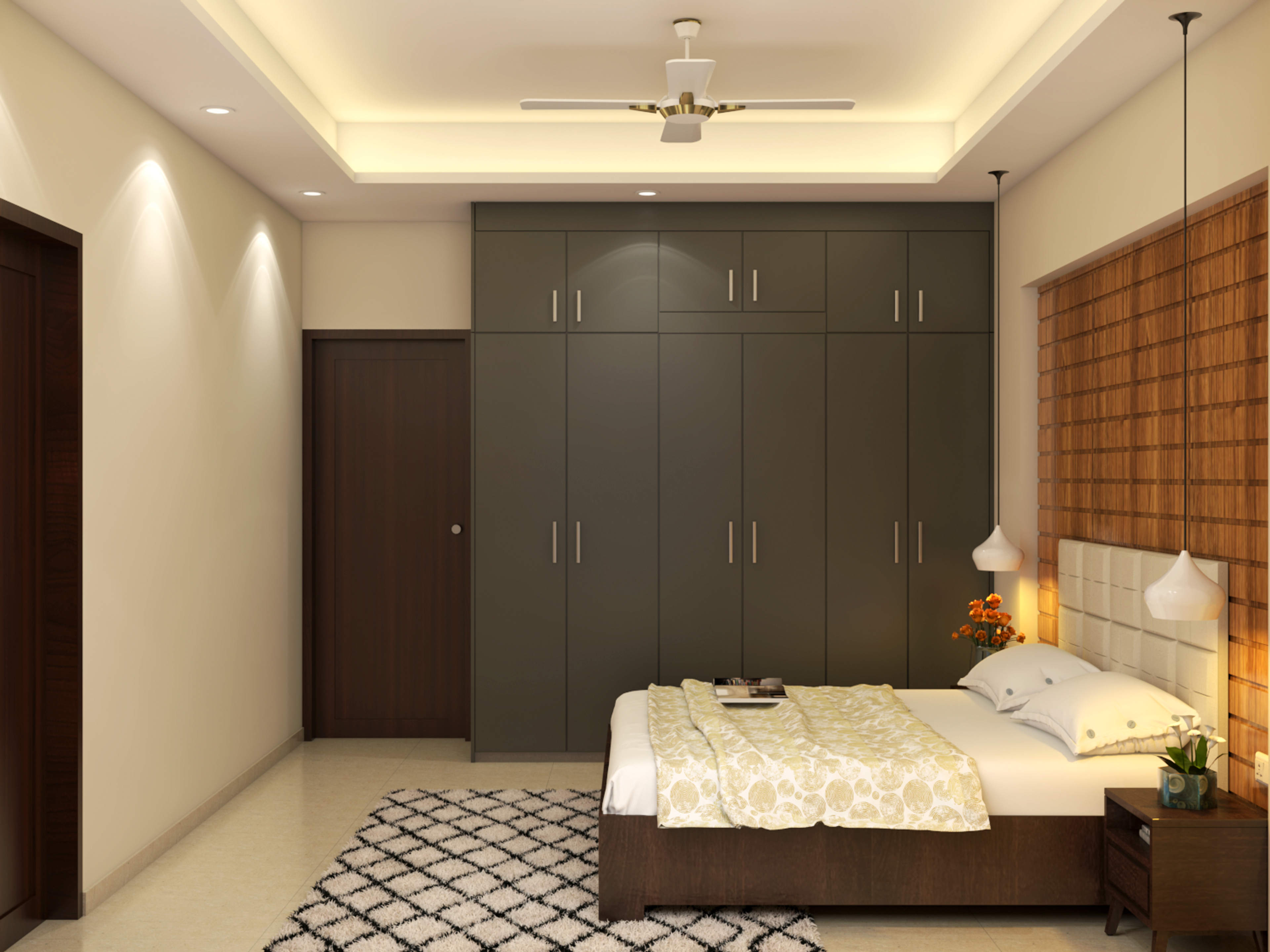 Spacious Classic Bedroom - Livspace