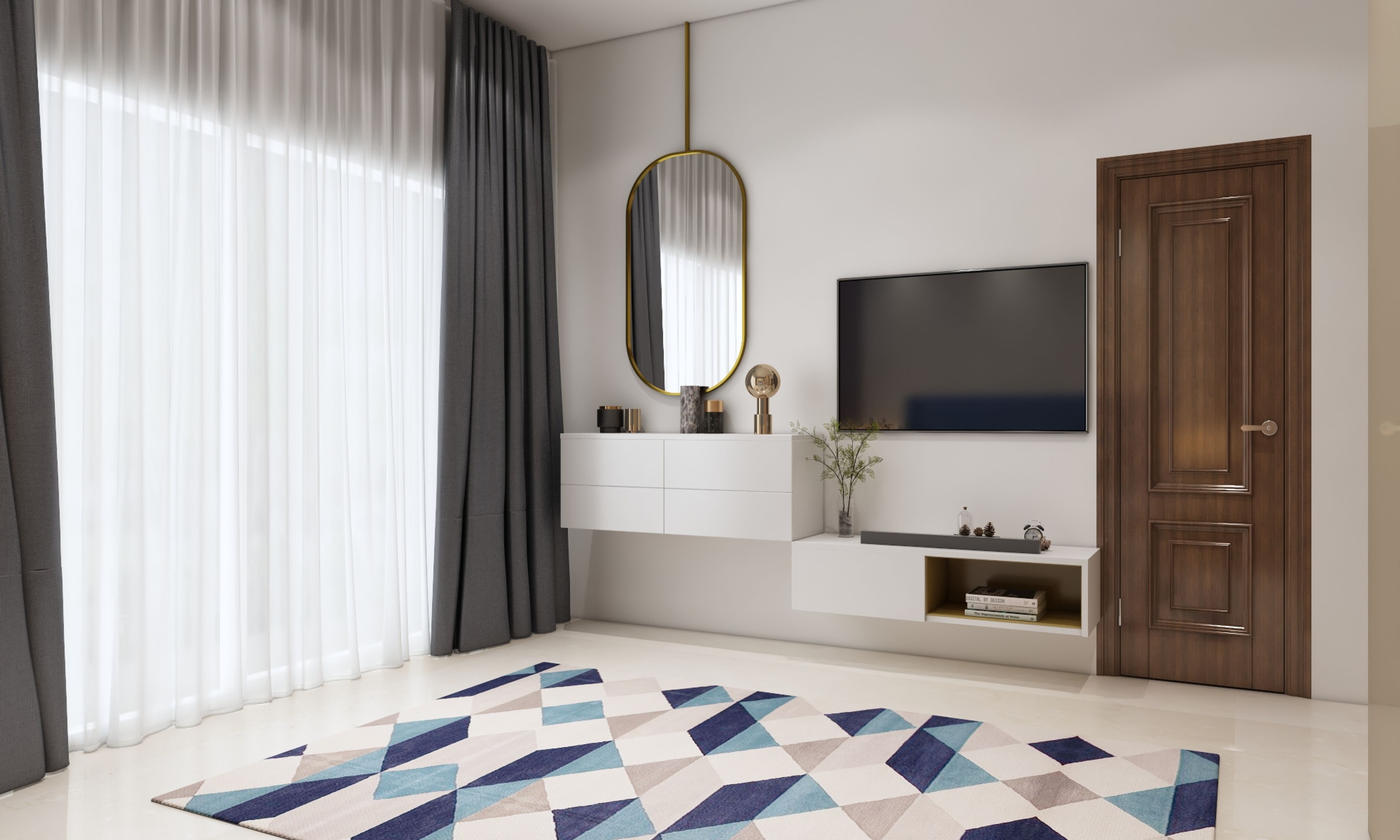 Modern Master Bedroom Livspace