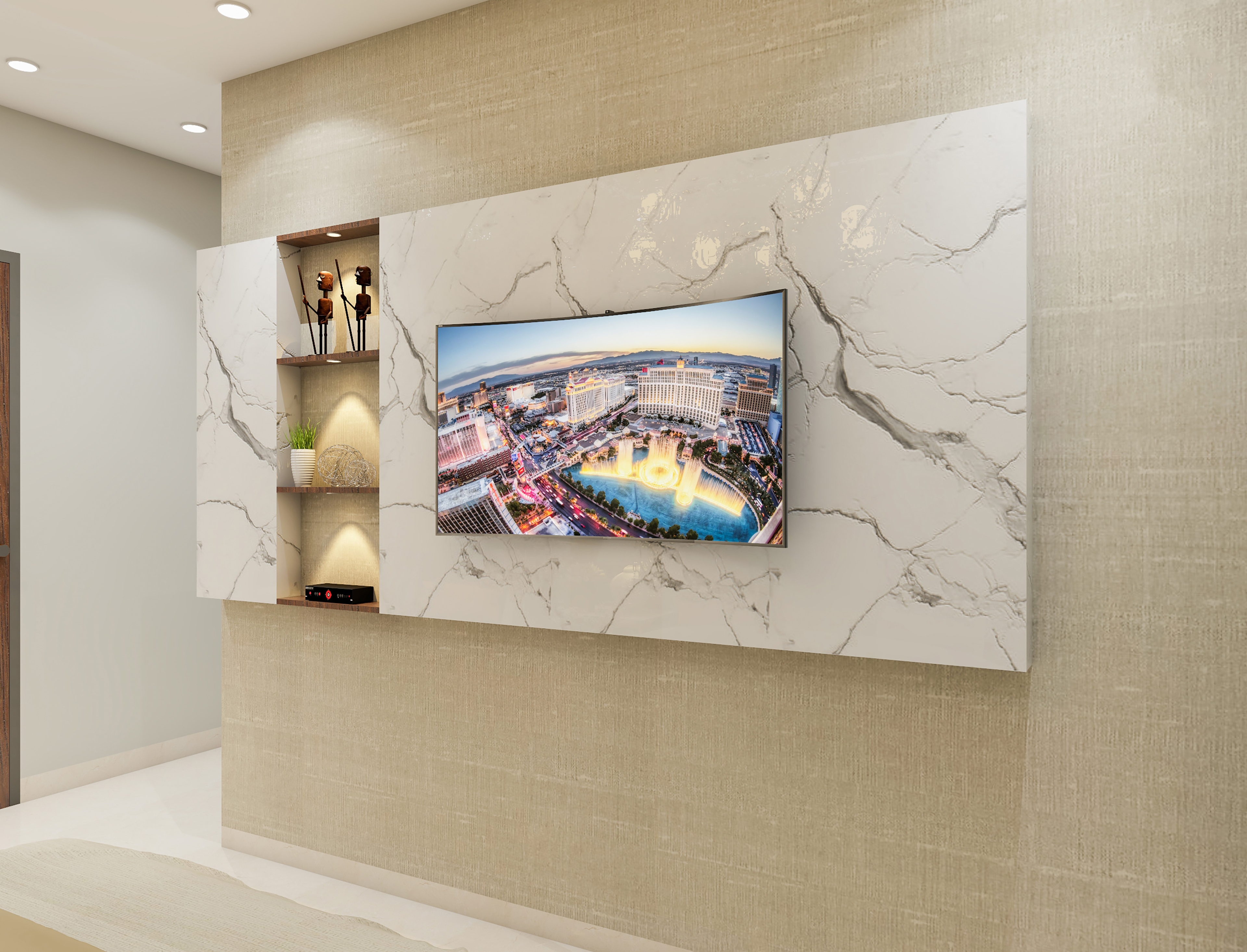 Victorian Multi-Functional Convenient Master Bedroom - Livspace