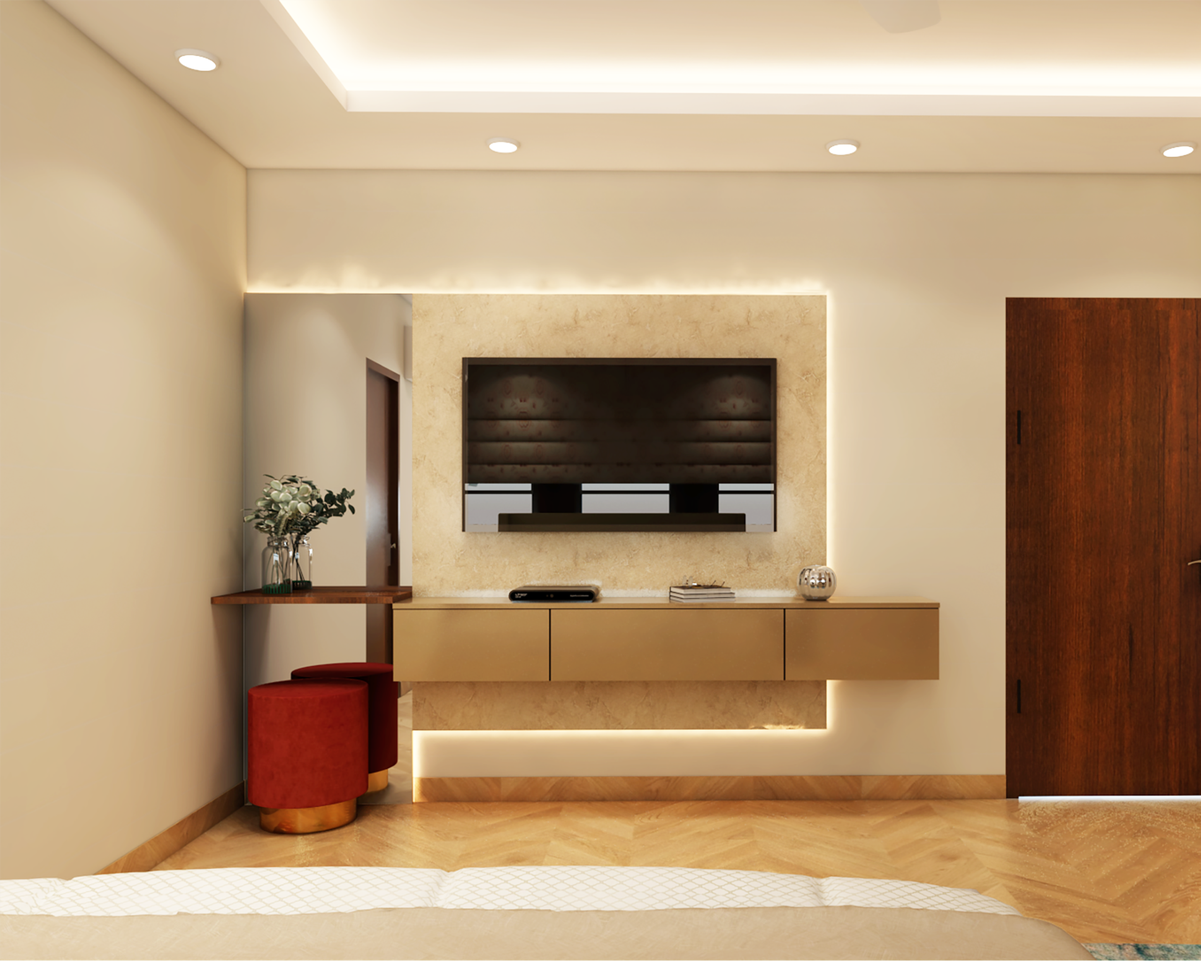 Antique Spacious Bedroom - Livspace