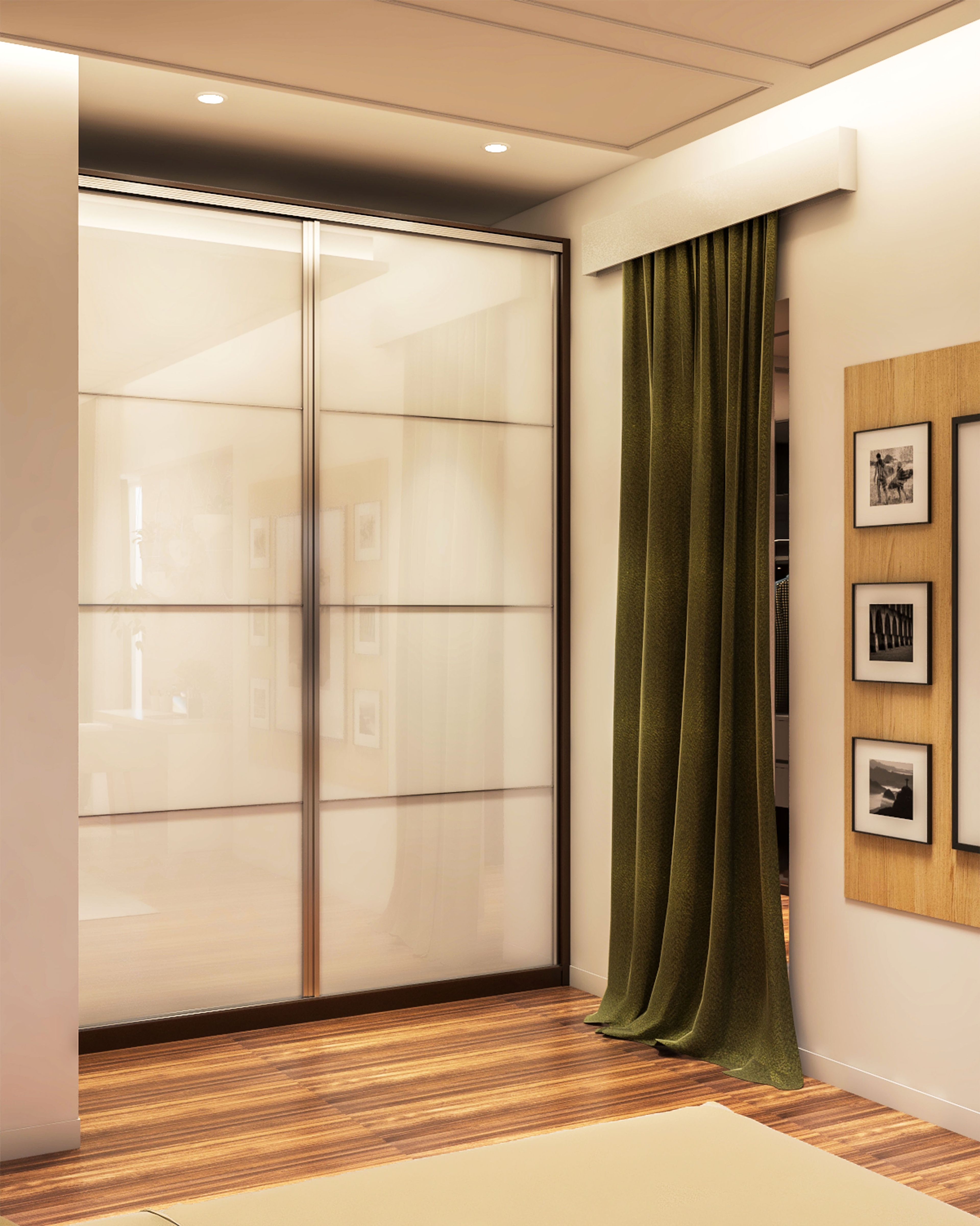 Contemporary Convenient Bedroom - Livspace