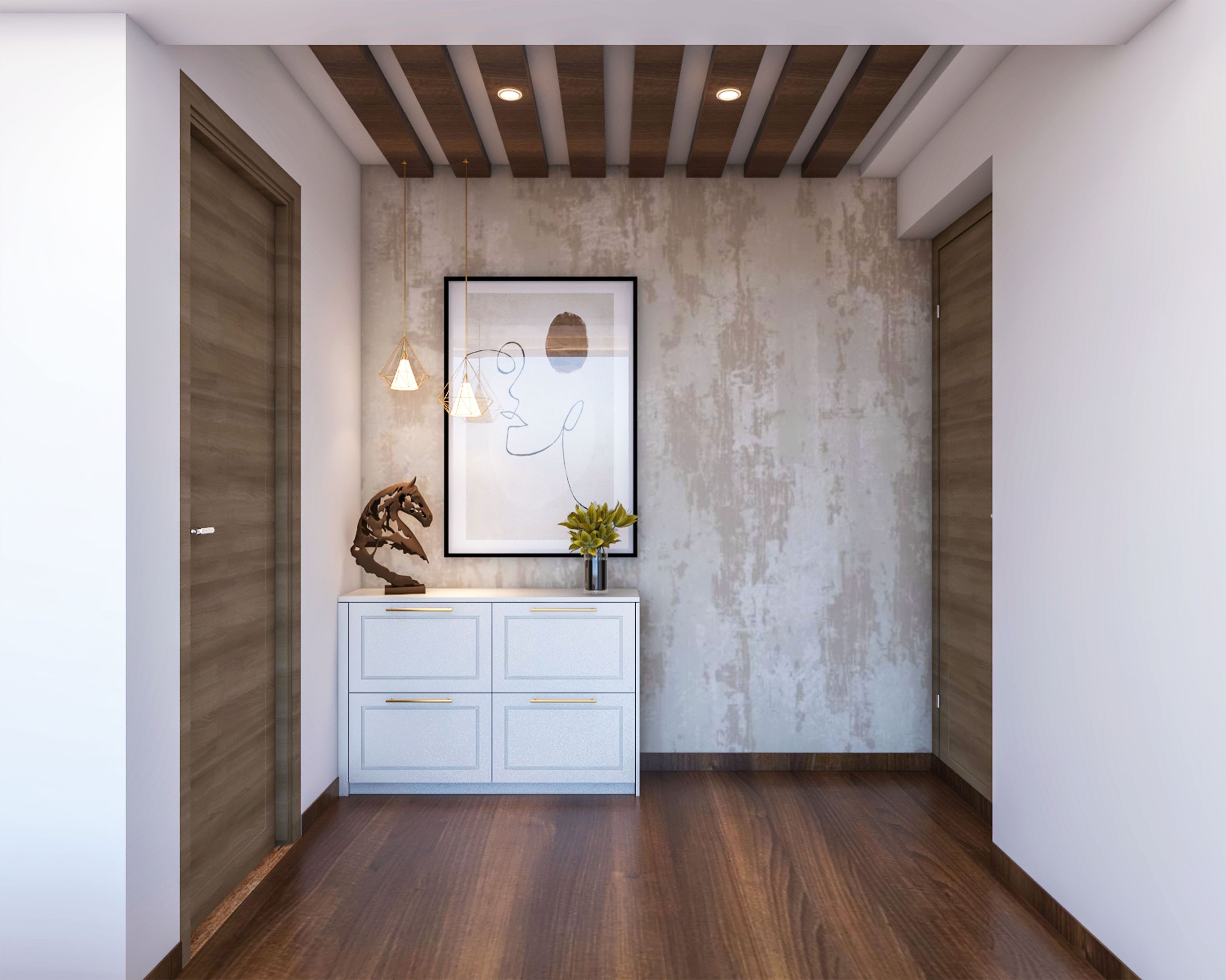 Modern Spacious Bedroom - Livspace