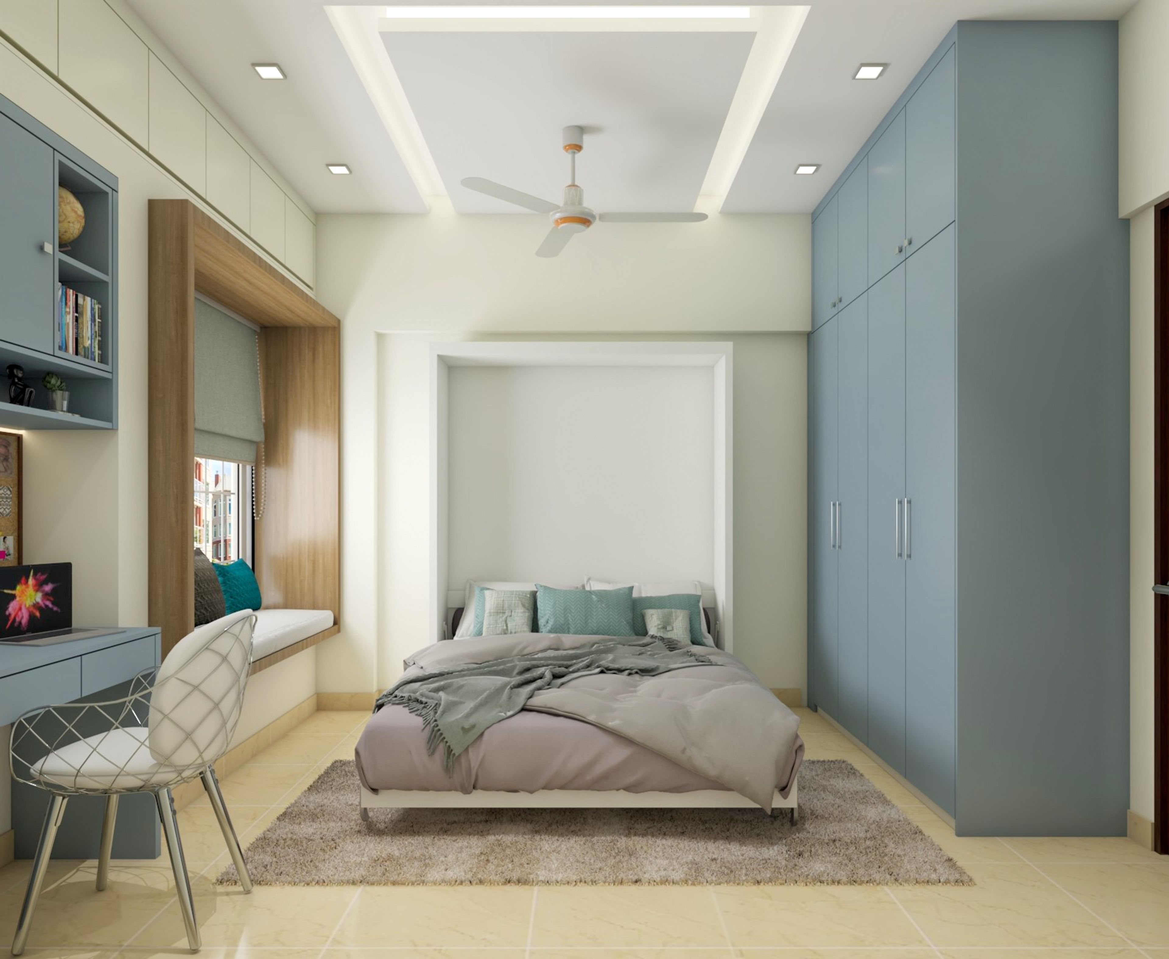 Modern Style Kid's Bedroom With Ample Storage