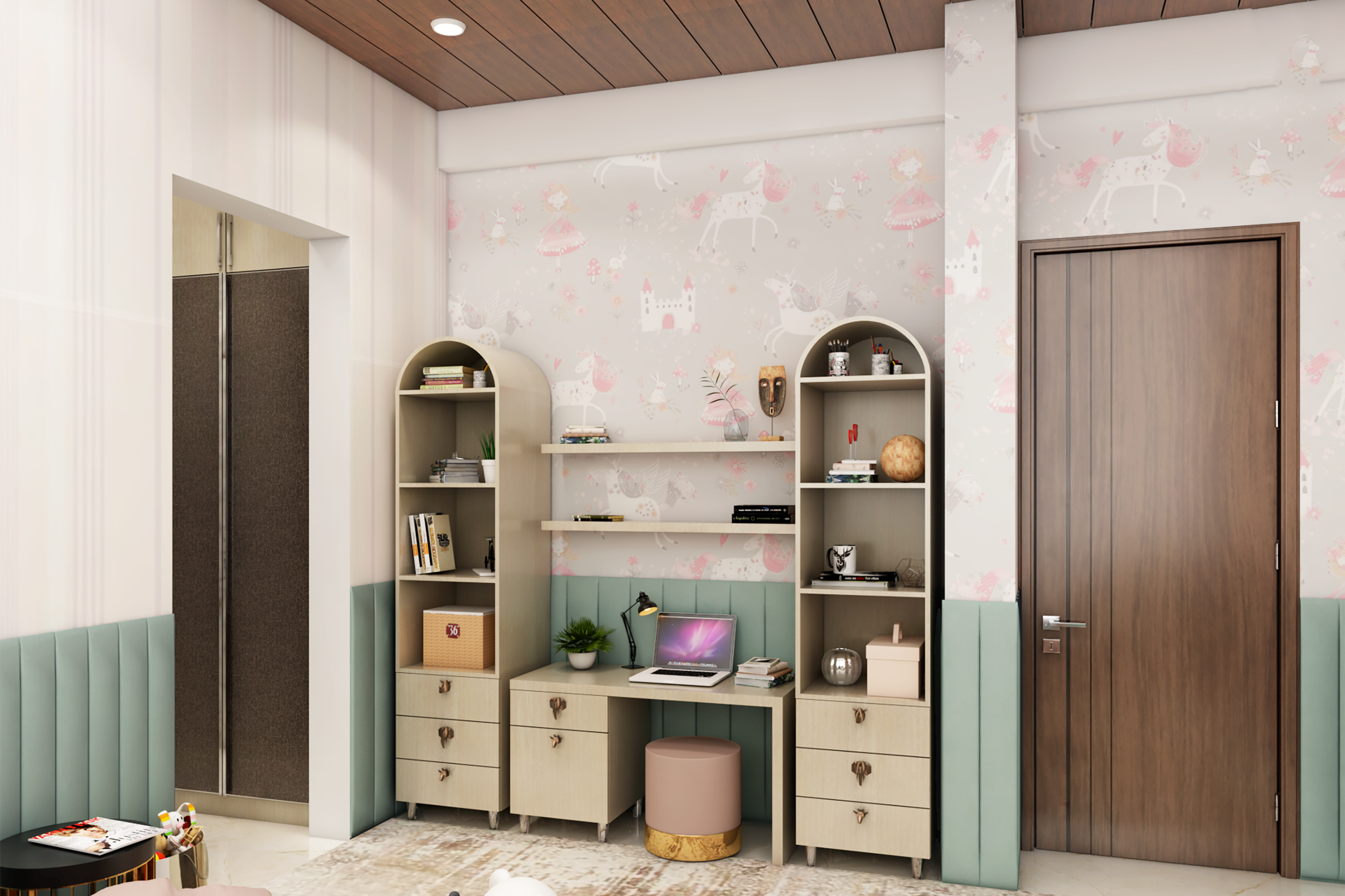 Unique Fun Kid's Bedroom - Livspace