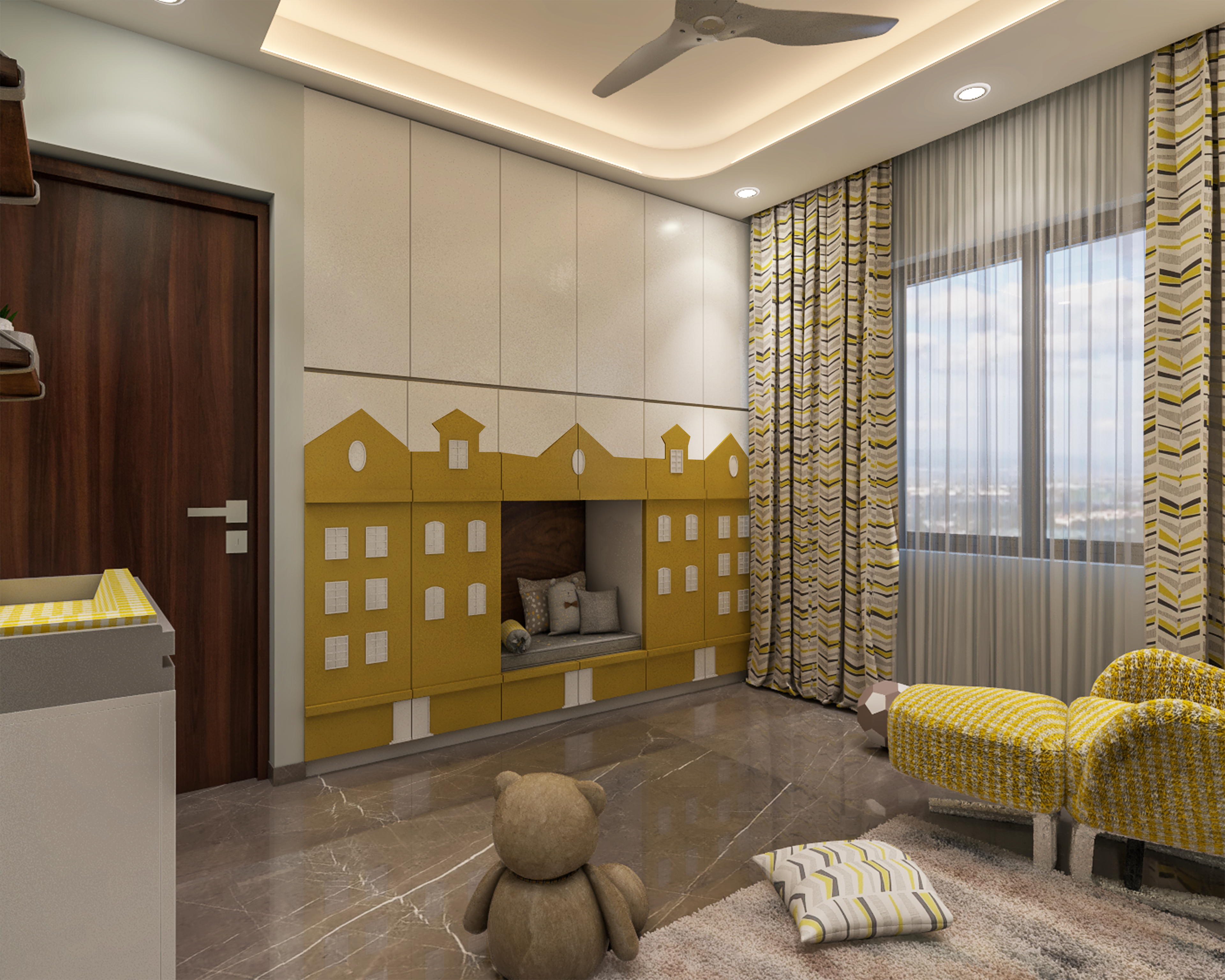 Small Kid's Bedroom Livspace